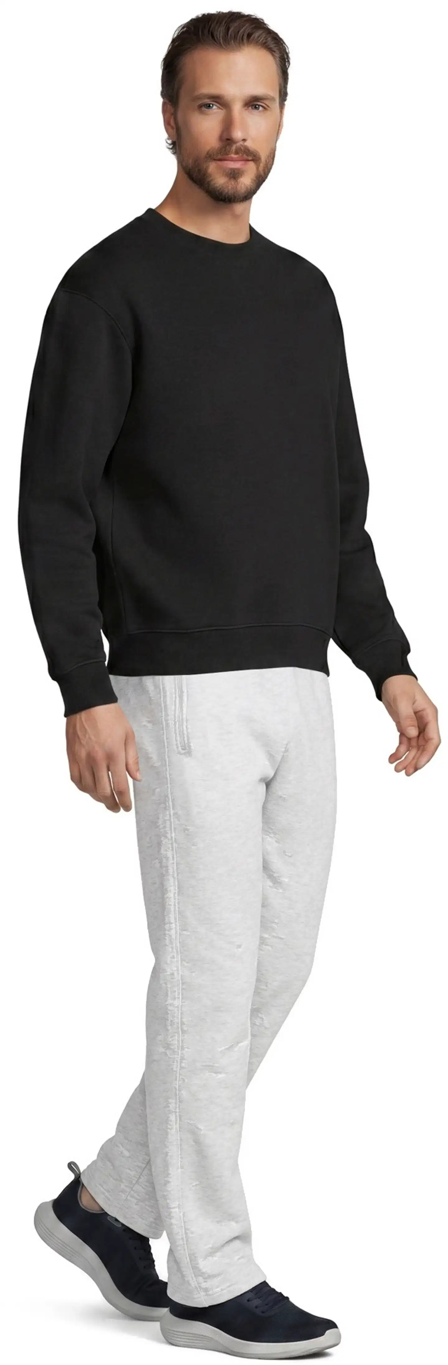 House miesten collegepusero basic 195HBNOS22 - Black - 4