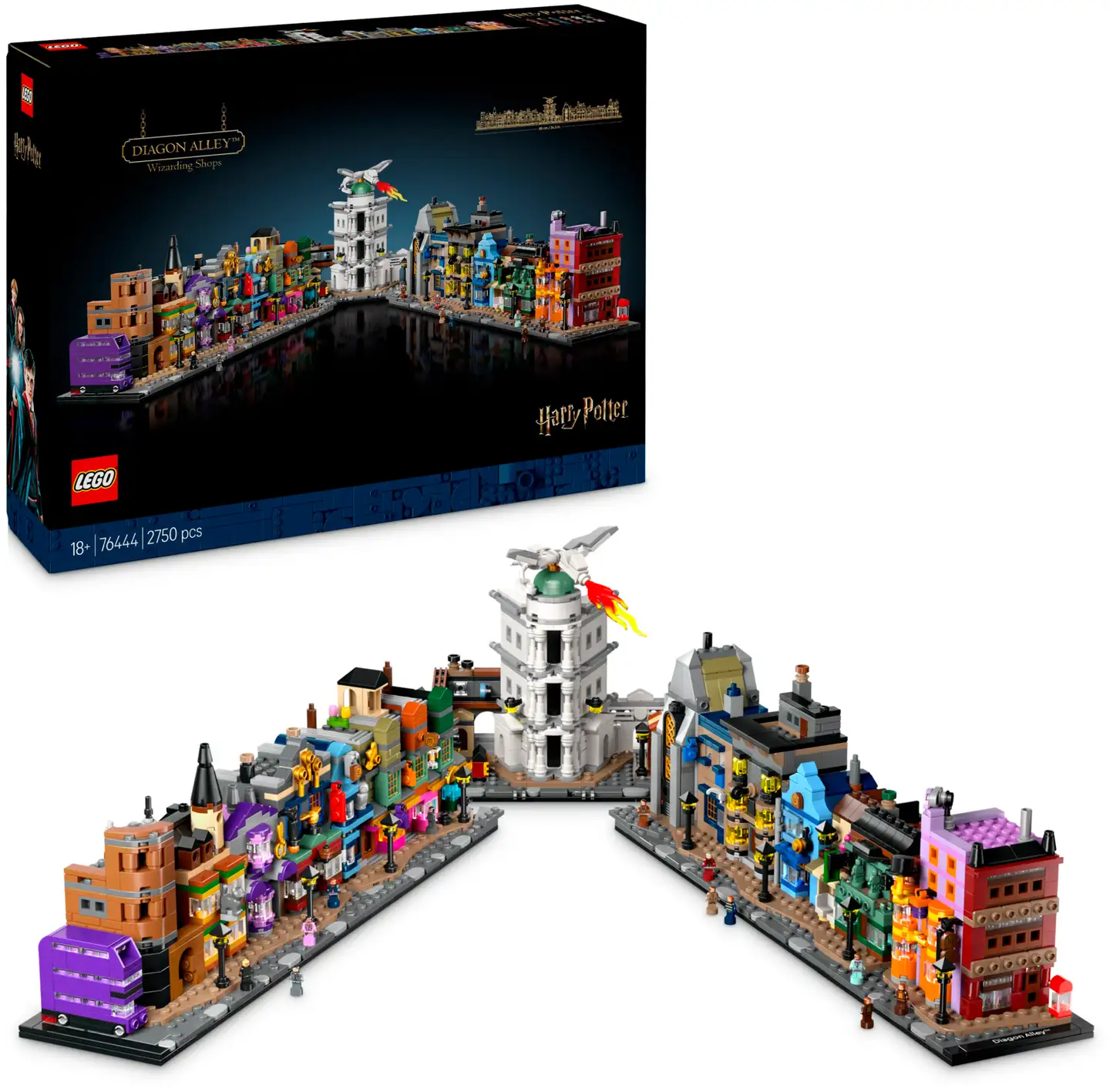 LEGO® Harry Potter TM 76444 Viistokujan velhokaupat - 1