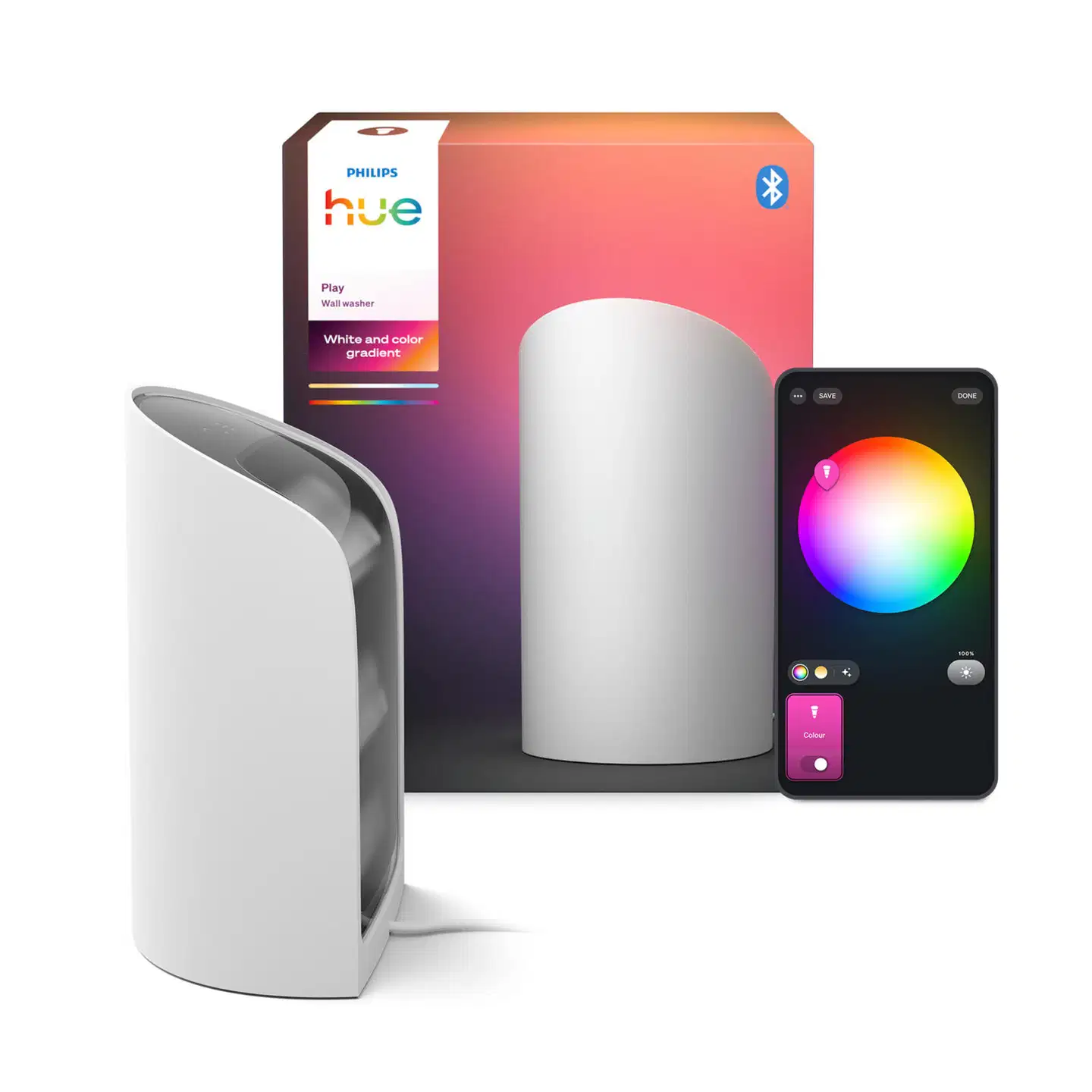Philips Hue Play wall washer -valaisin 20W 2000-6500K 1035LM valkoinen - 4