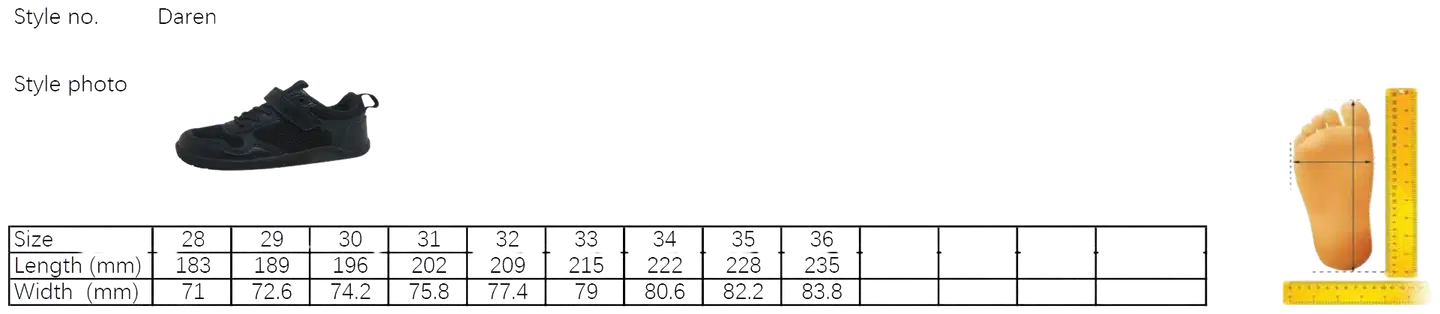 House lasten paljasjalkalenkkari Daren YK2541C - BLACK - 5