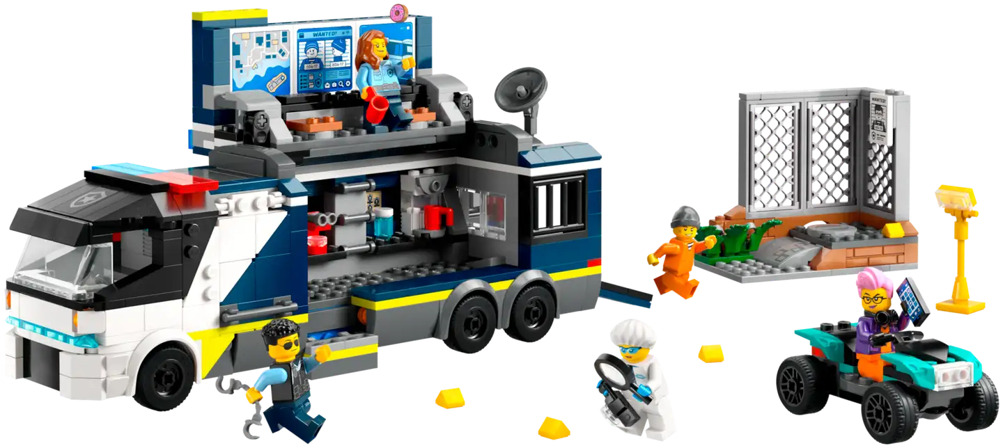 LEGO City Police 60418 Poliisin rikoslaboratorioauto - 4