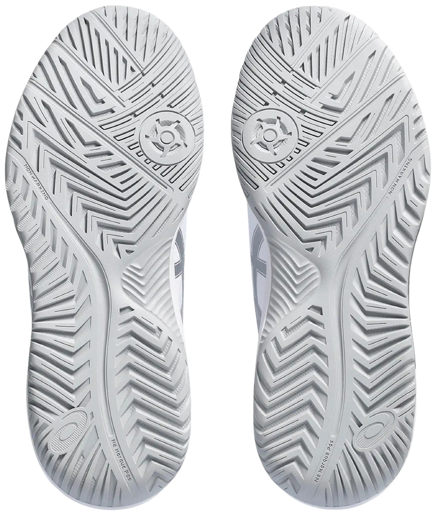 ASICS naisten tenniskengät GEL-Dedicate 8 - WHITE/PURE SILVER - 3