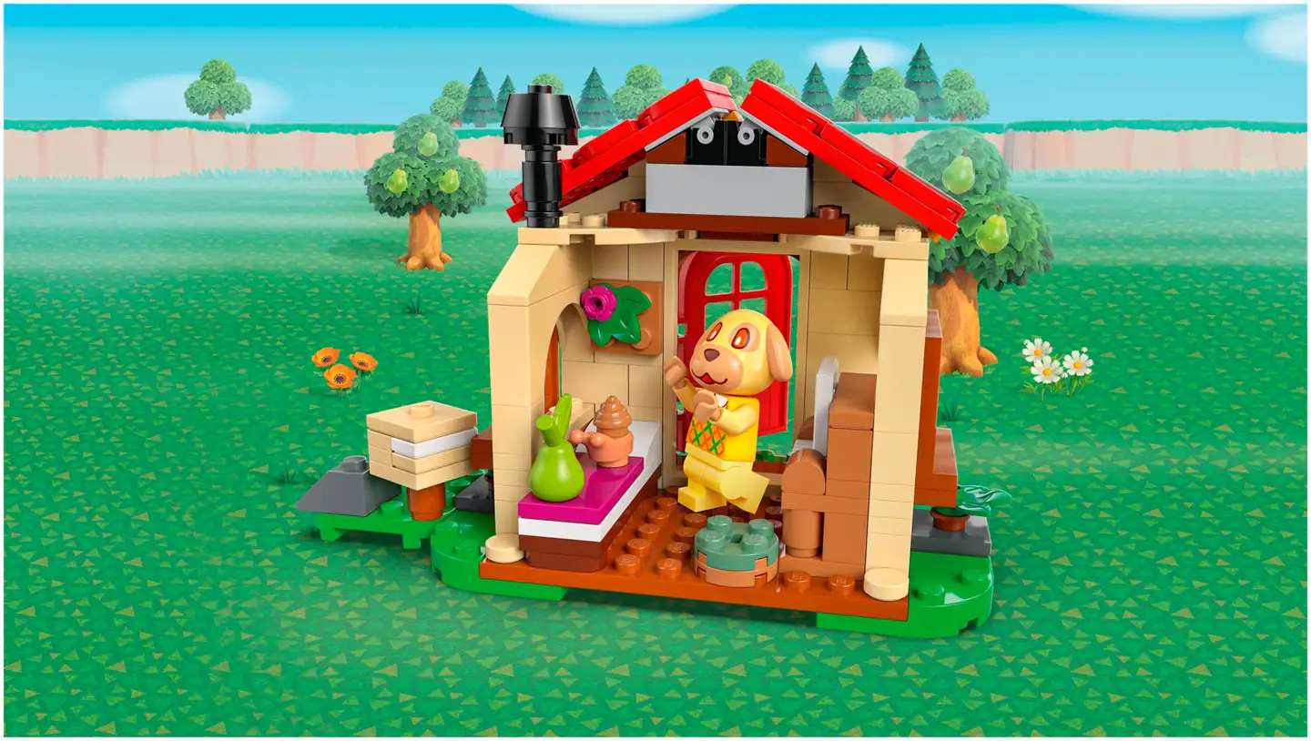LEGO Animal Crossing 77058 Goldie kodikkaassa talossaan - 6