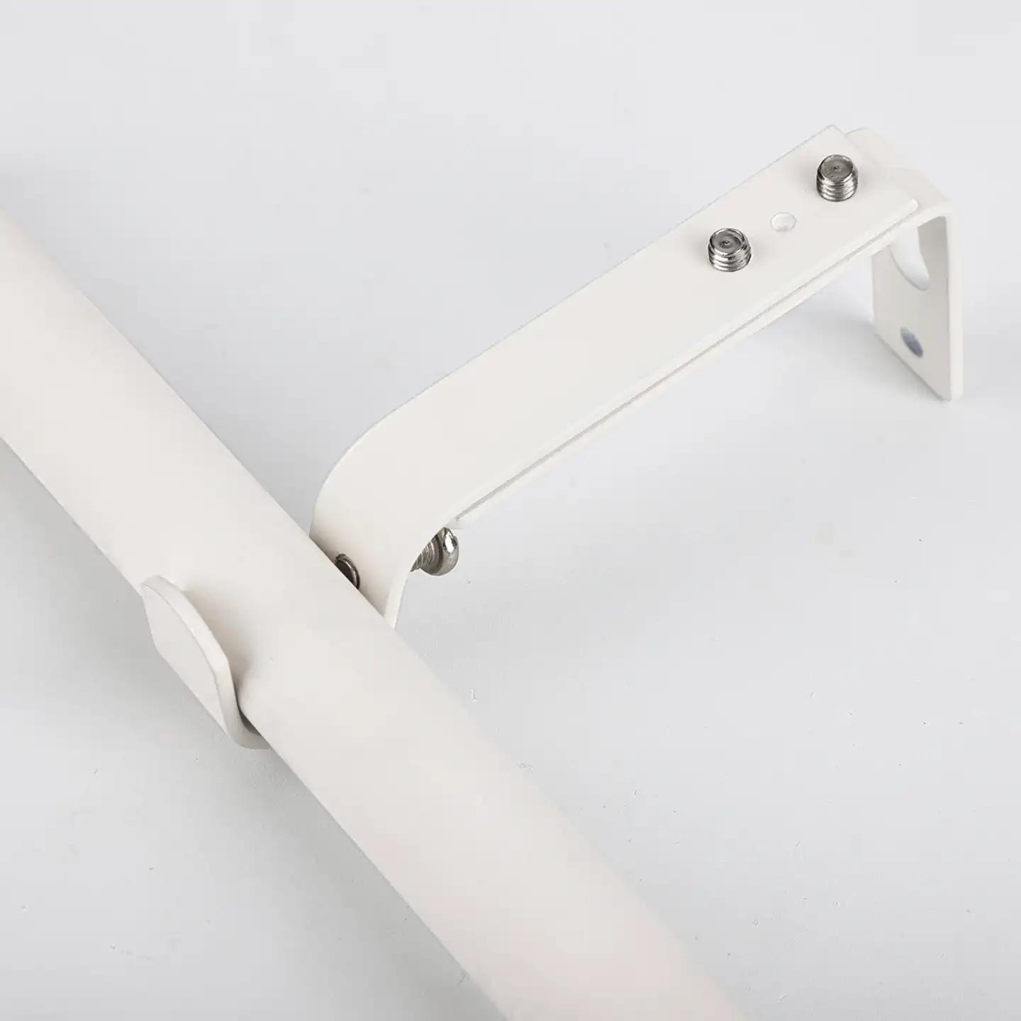 Ihanin verhotanko S-kannakke valkoinen 16/19mm 9-13cm 2kpl - 3