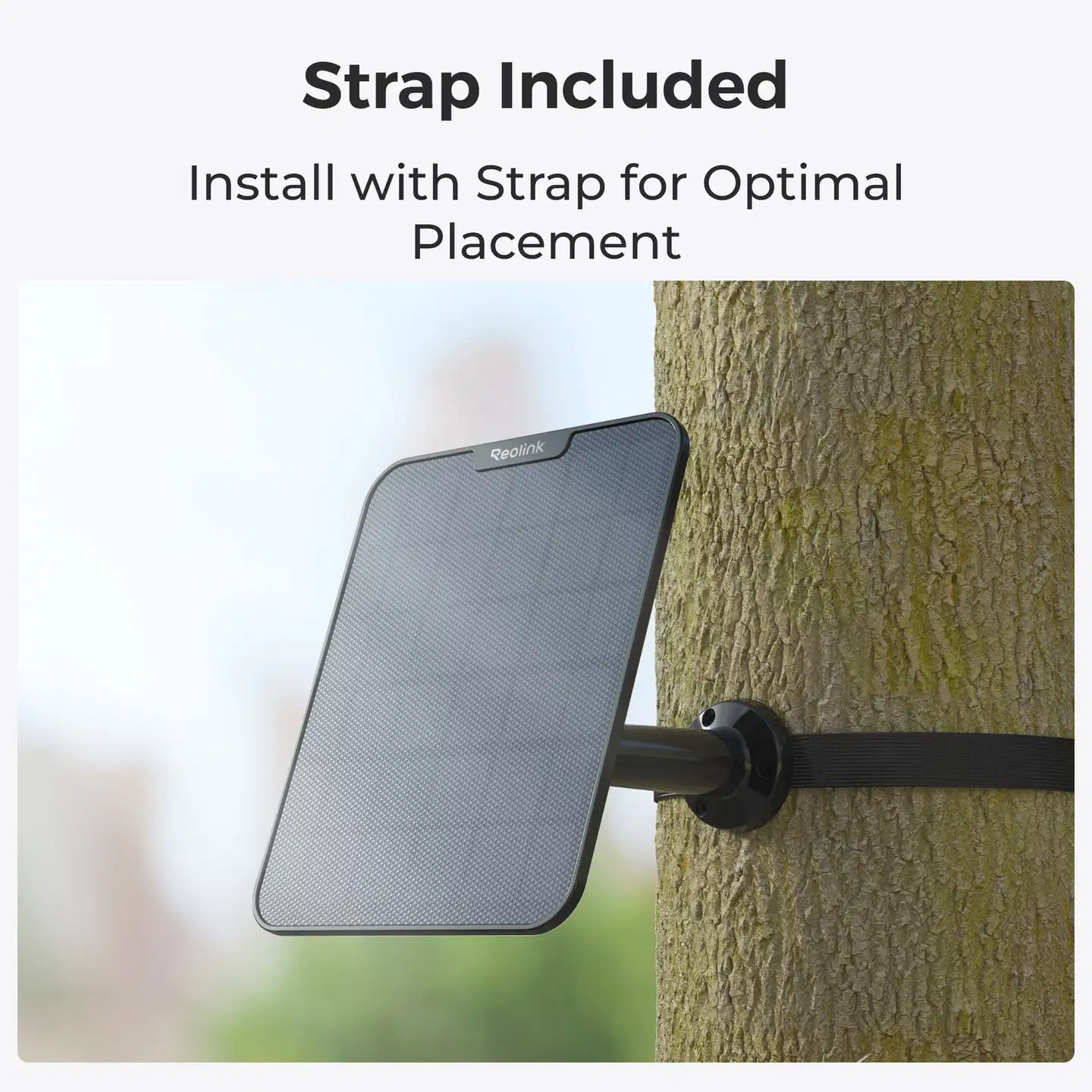 Reolink Aurinkopaneeli 2 - 6W Musta - 2