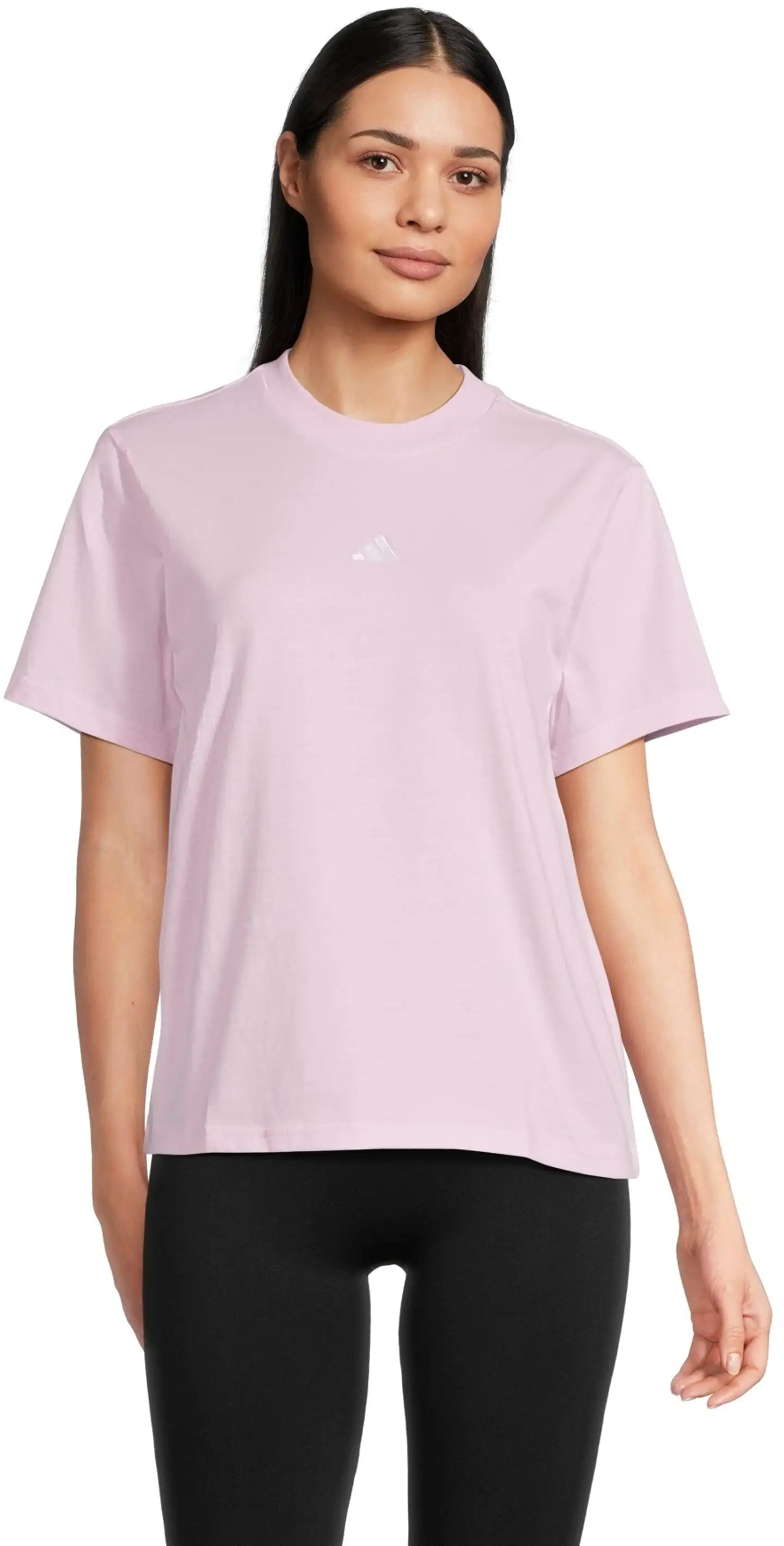 adidas naisten t-paita JI6073 - pink - 1