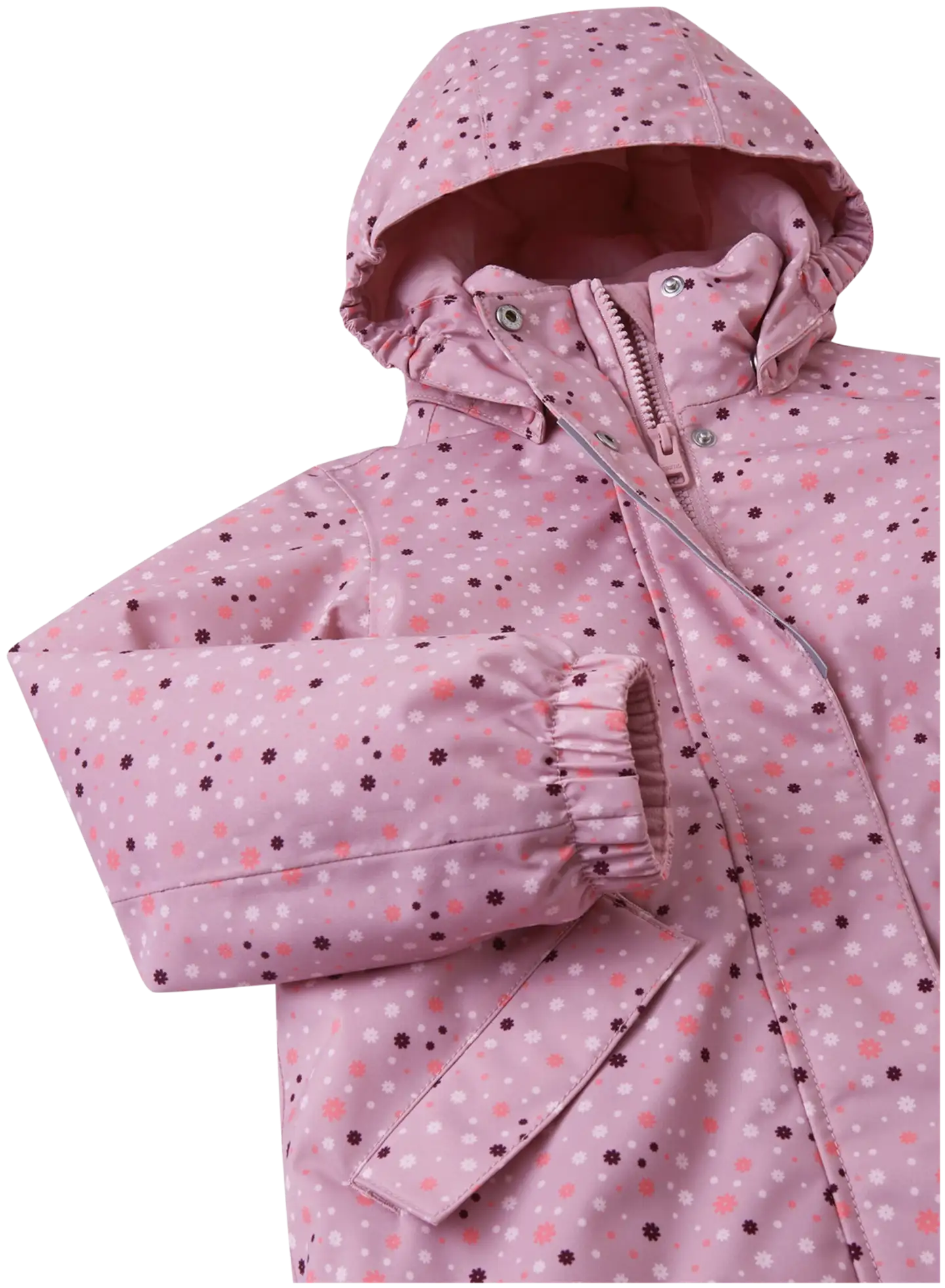Reima lasten talvitakki Taipale - Grey Pink - 4