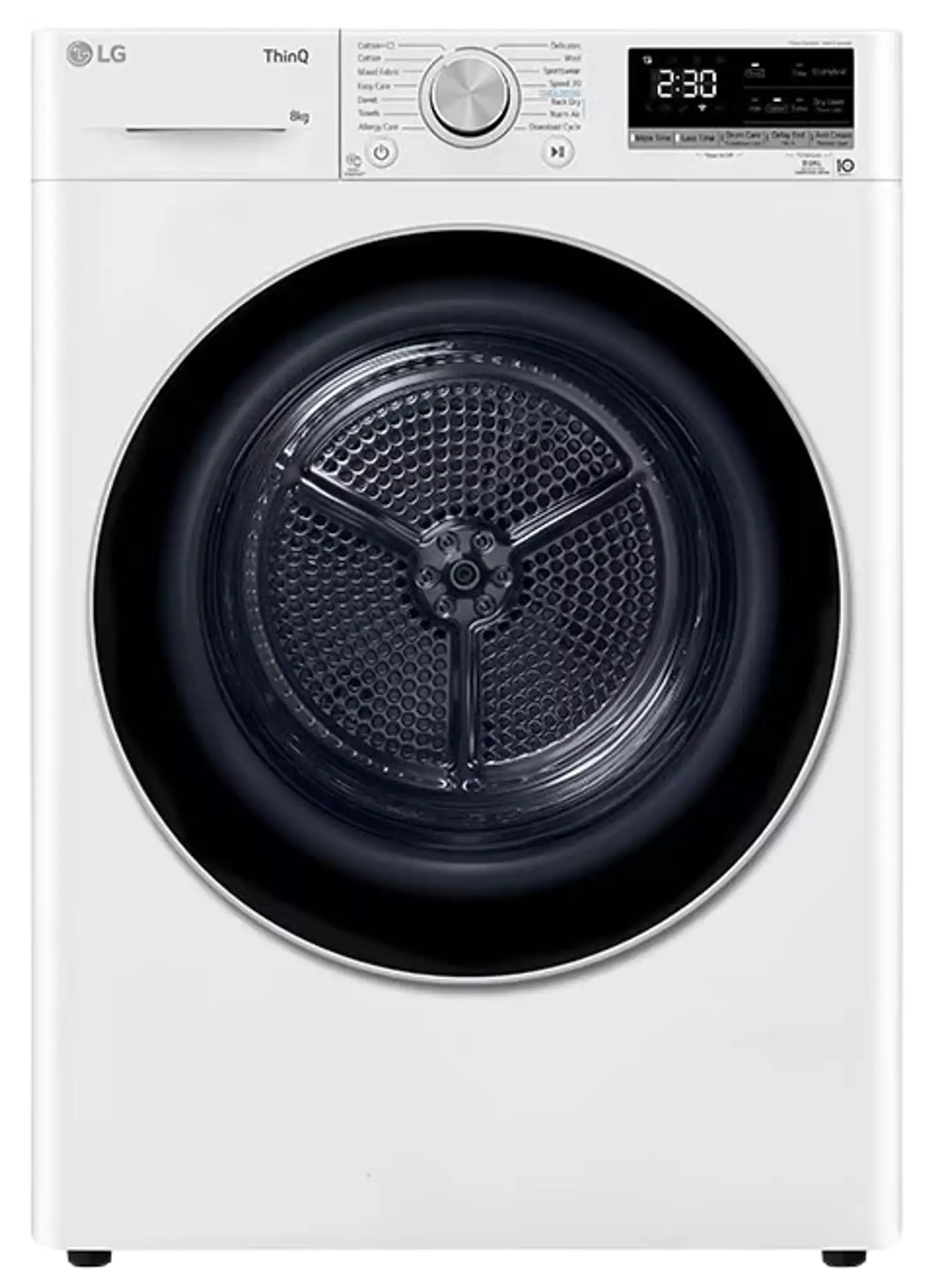 LG kuivausrumpu RH80V9AV7N 8kg valkoinen - 1