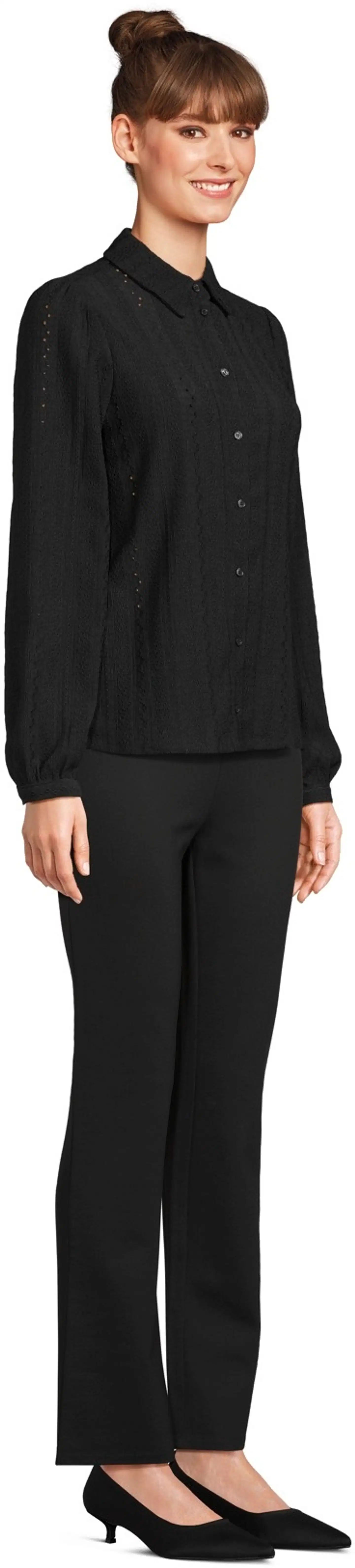 House naisten pitsipusero 228H263306 - black - 4