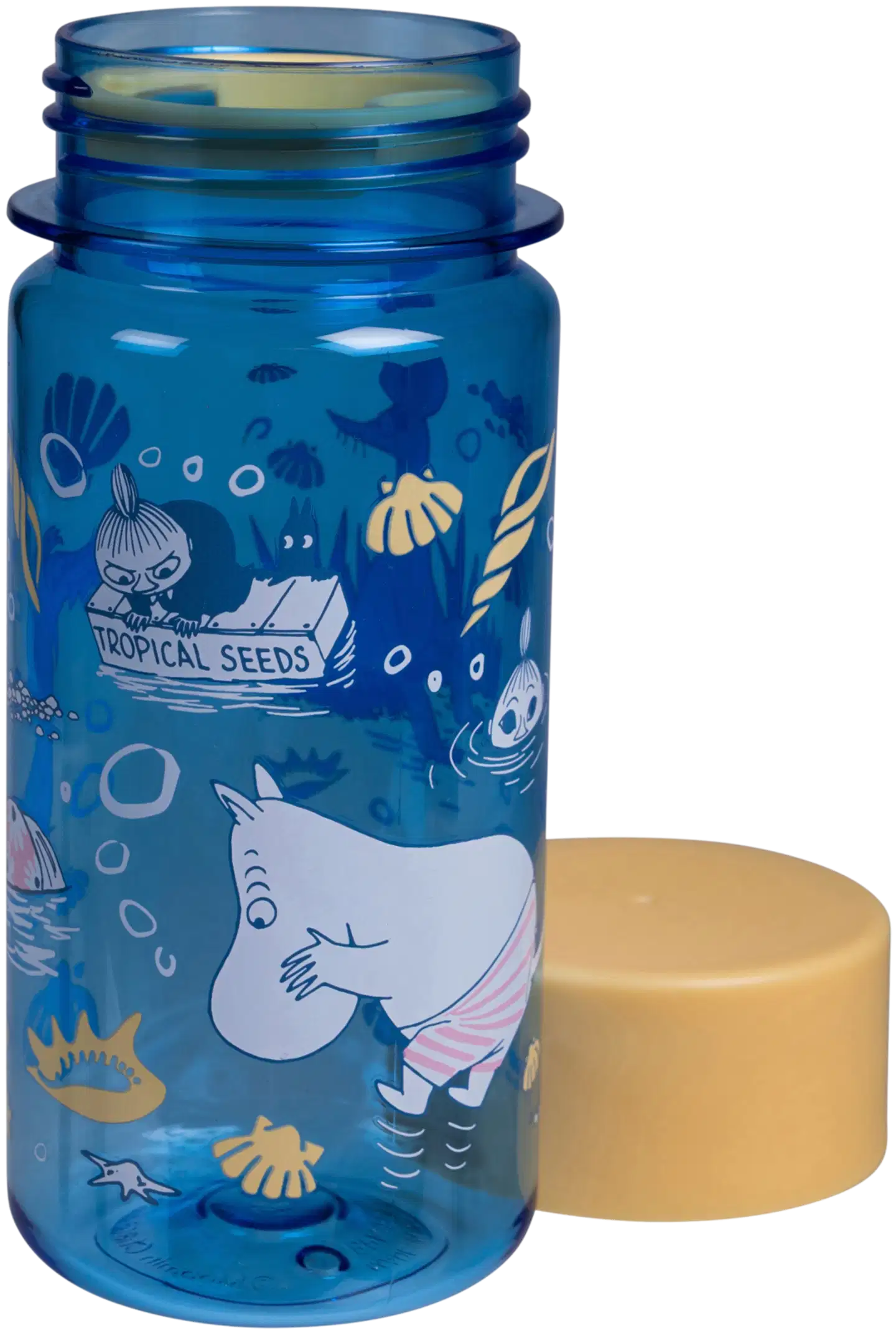 Martinex Muumi juomapullo 3 dl Rantaleikki, sininen - 4