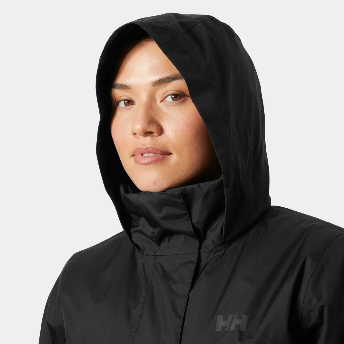 Helly Hansen naisten kevytvanutakki Vancouver Ins Raincoat - BLACK - 5