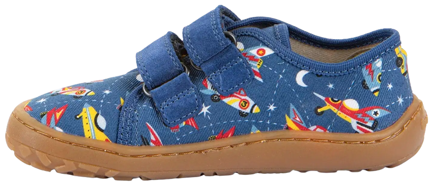 Froddo lasten paljasjalkakenkä Canvas - BLUE ELECTRIC - 2