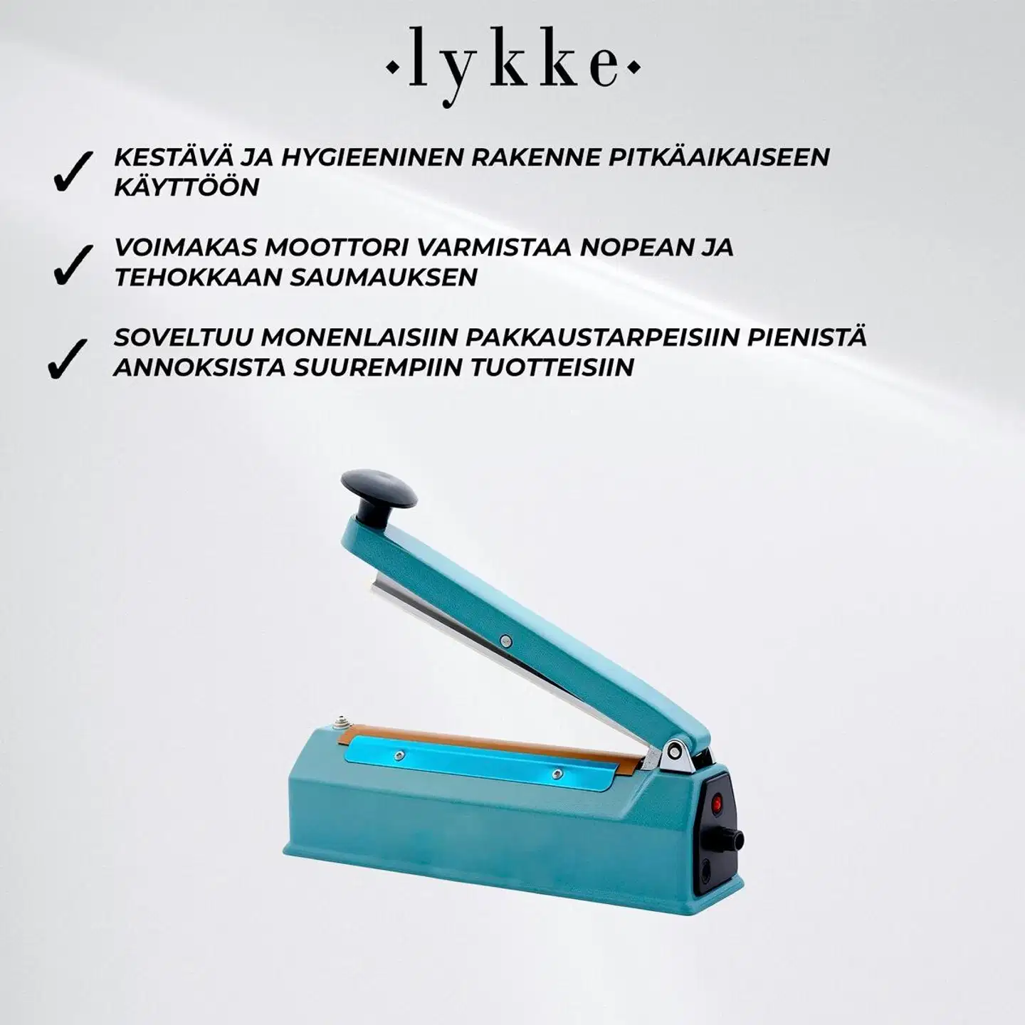 Lykke kuumasaumaaja 33cm, 0,3kw - 3