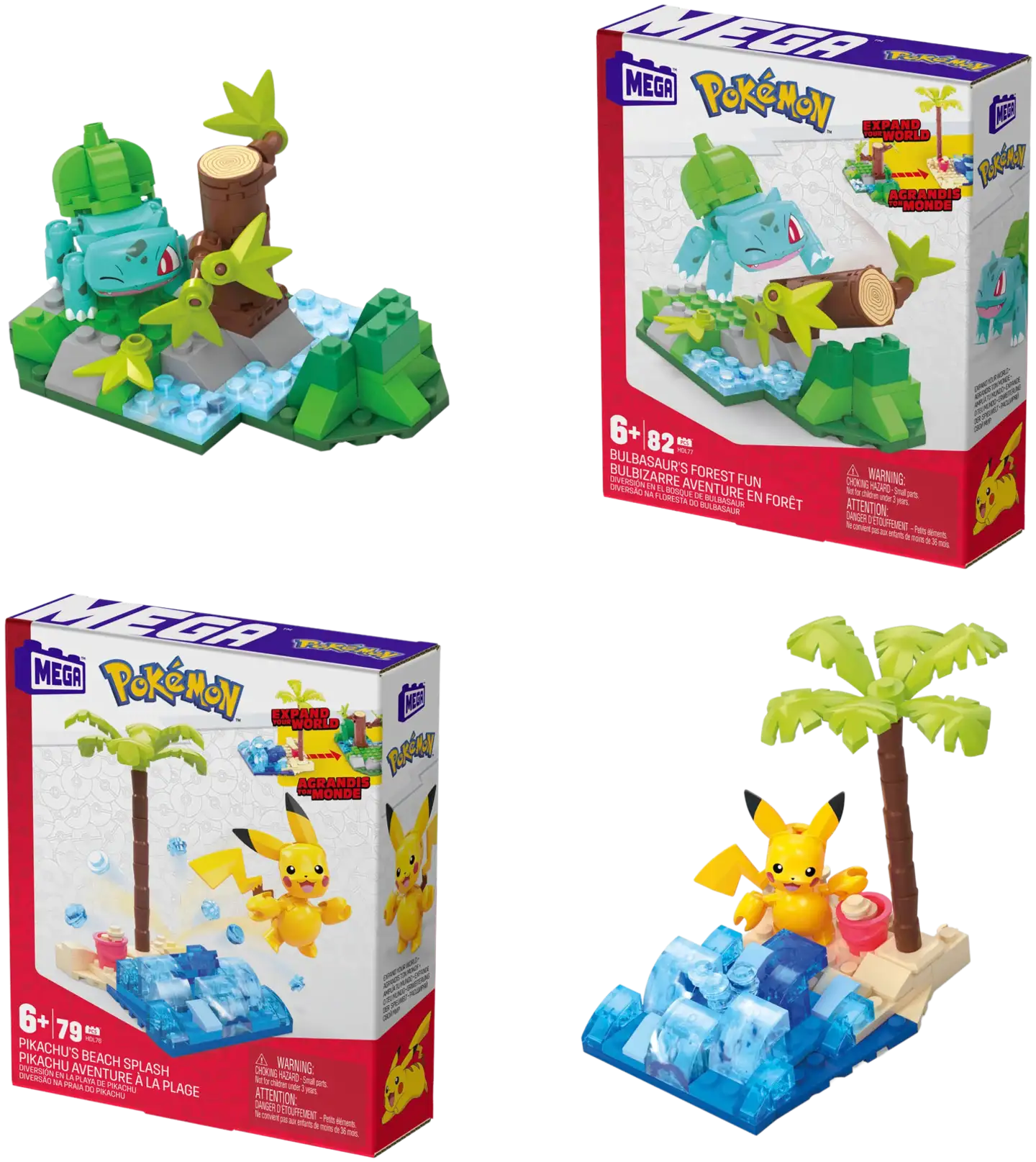 Mega Pokemon Builder Small Playset Hdl75 - 1