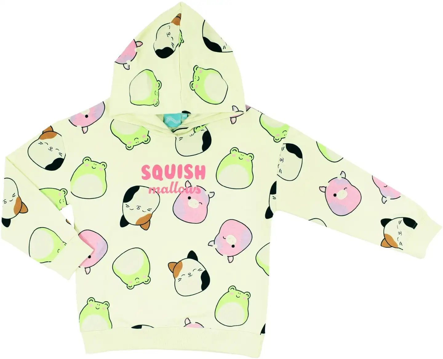 Squishmallows lasten huppari - Luonnonvalkoinen