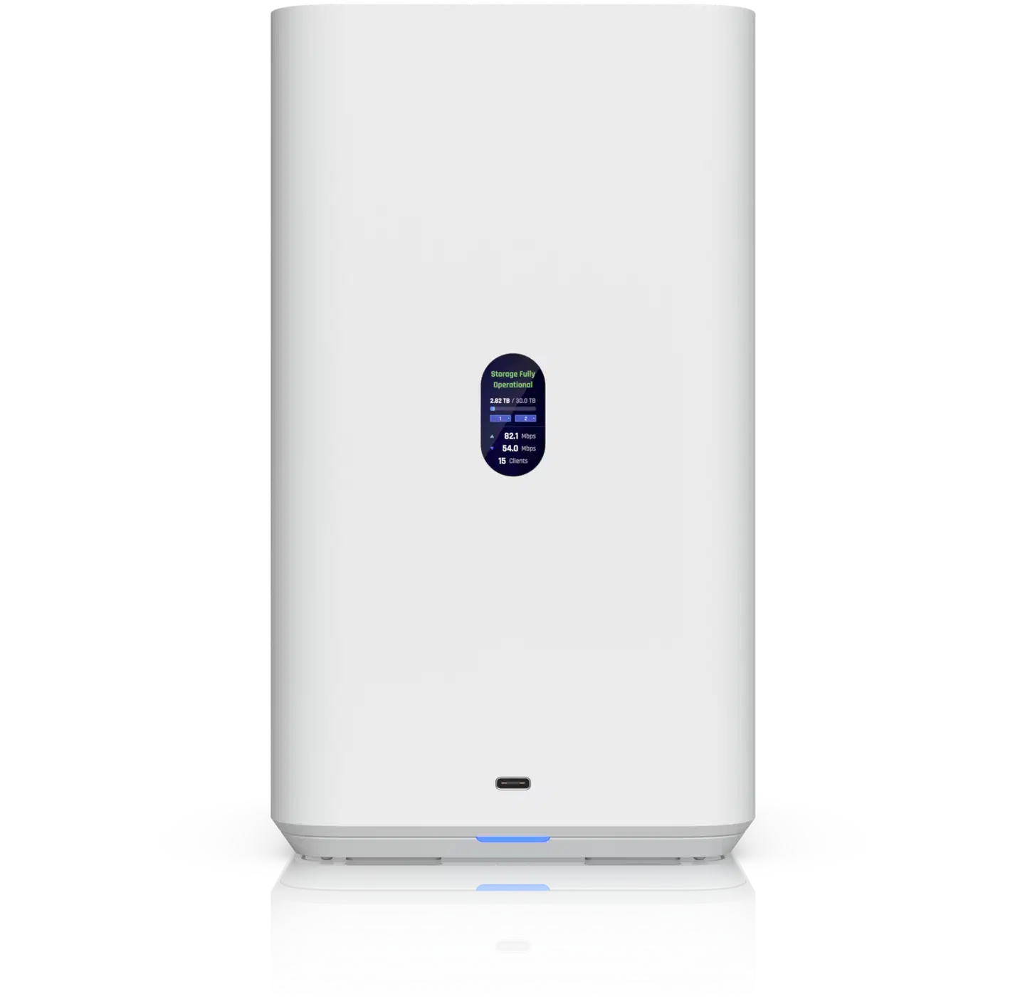 Ubiquiti 2-paikkainen verkkolevyasema 2.5 GbE -liitännällä UNAS-2-W valkoinen - 1