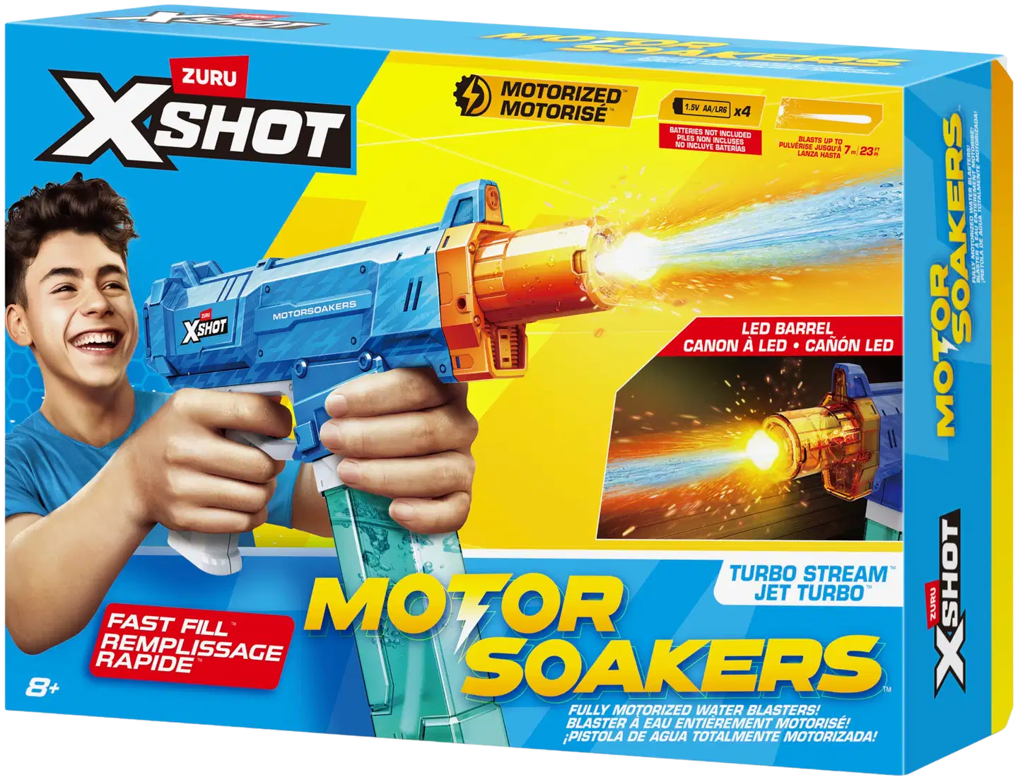 X-SHOT WATER Fast Fill Turbo Stream Motor Soaker vesipyssy - 3