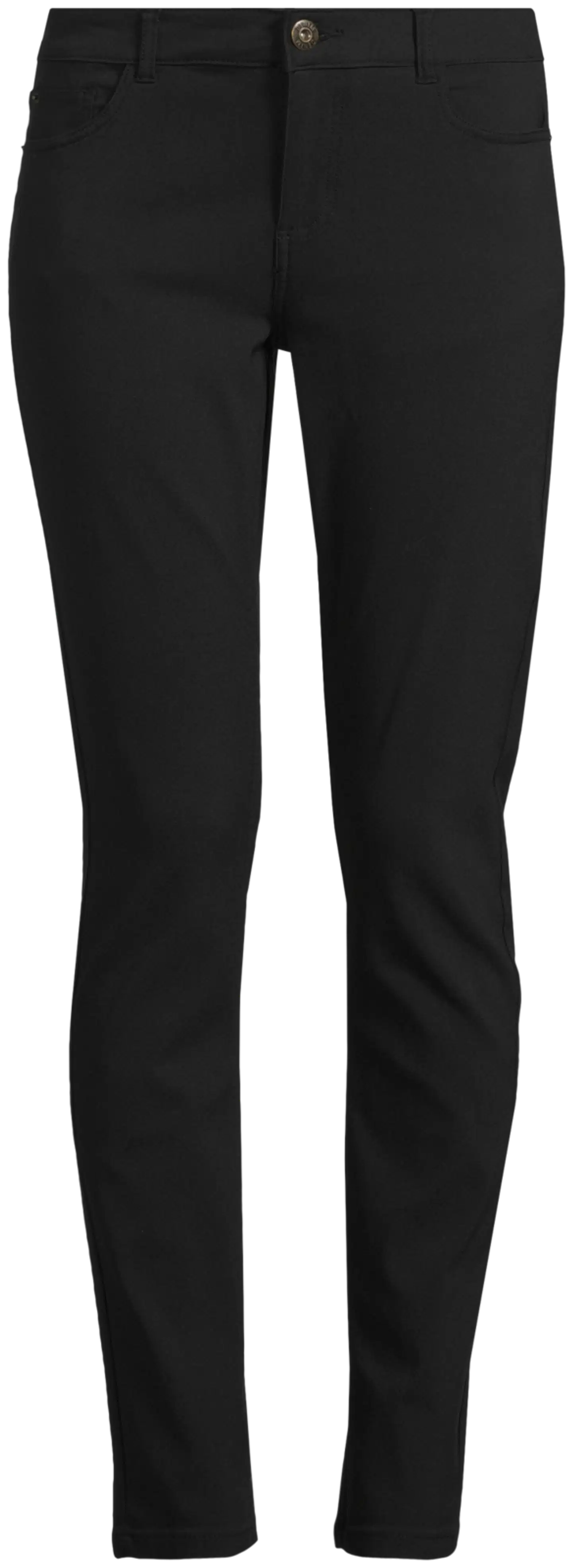 House naisten stretch-housut 222H262908 - black - 2