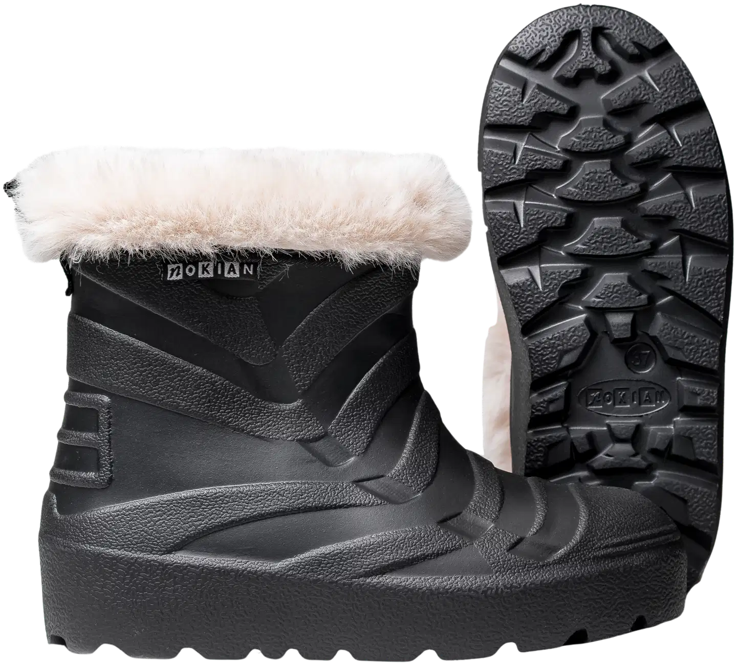 Nokian Jalkineet naisten Winter Light Low Black EVA-kumisaapas - Black - 1