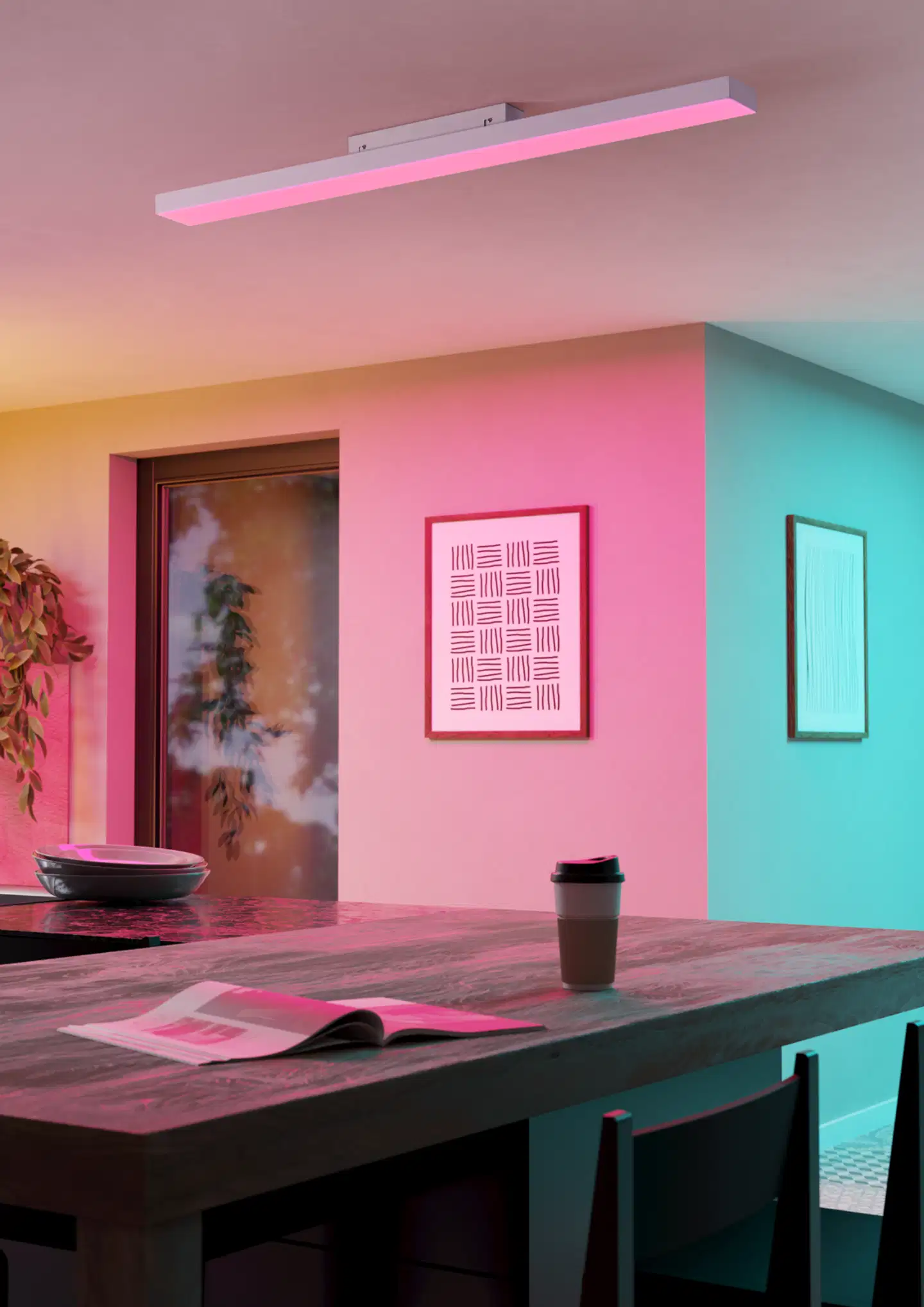 EGLO LED-paneeli connect.z Turcona-Z led 10x120cm 34,2W valkoinen - 11