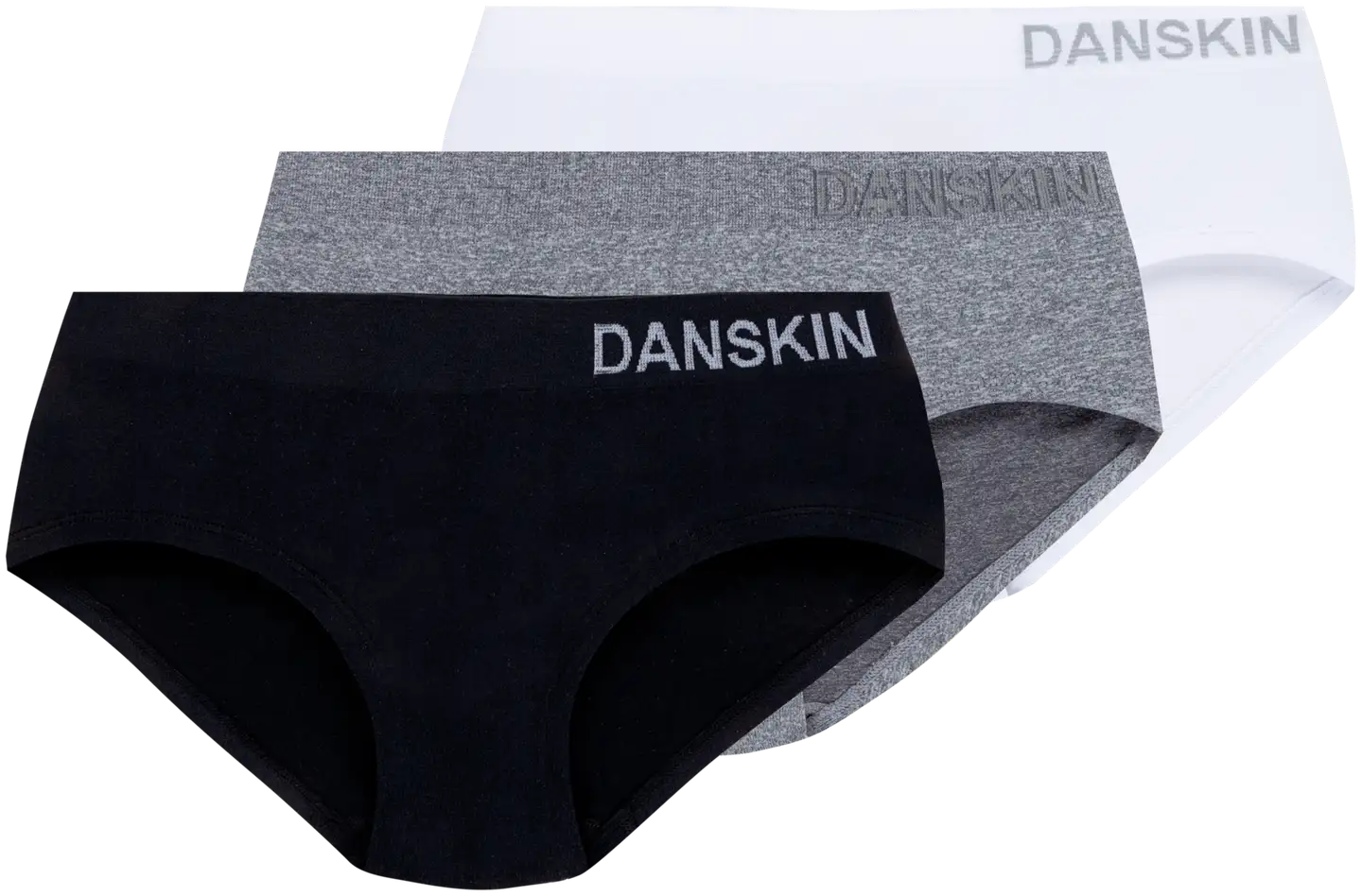 Danskin naisten hipster-alushousut 210D332451 3-pack - Multicolor - 1