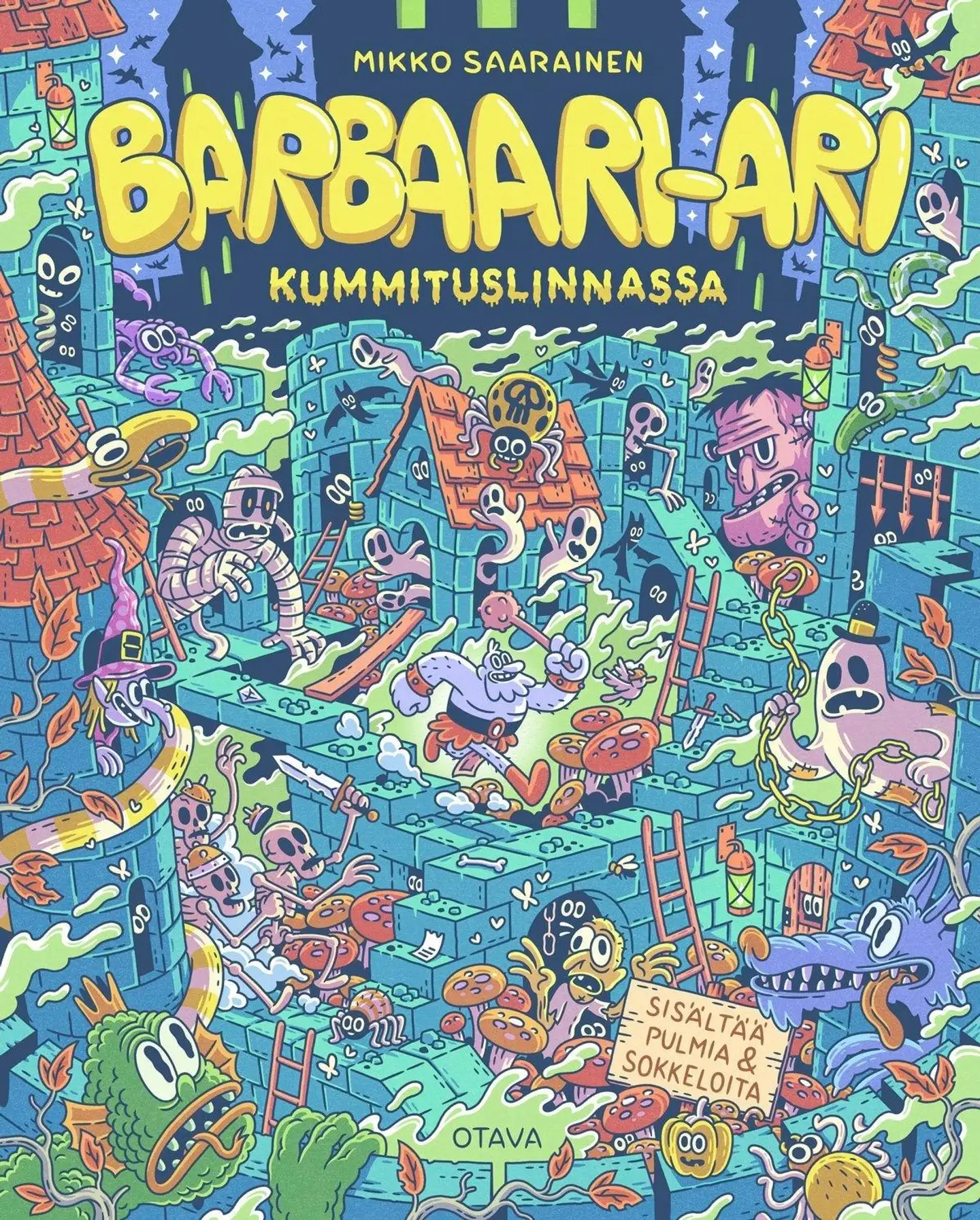 Saarainen, Barbaari-Ari kummituslinnassa