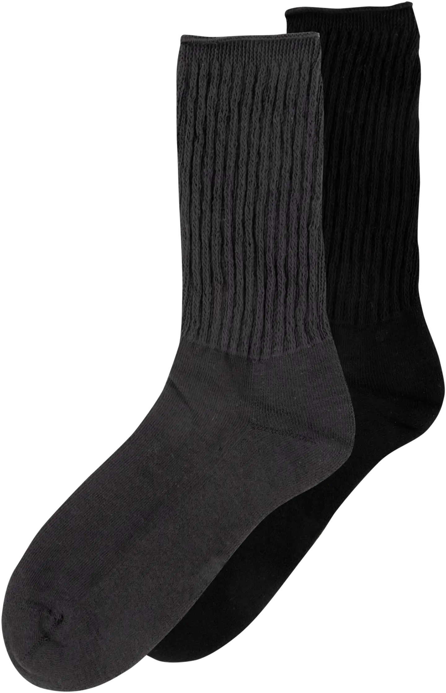 House miesten kiristämättömät sukat 193HNO2405 2-pack - Dk grey/ black - 1