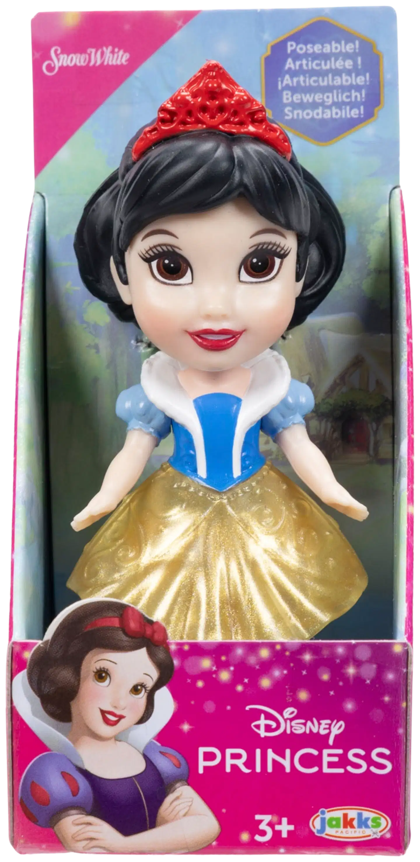 Disney Princess ja Frozen mininukke 7 cm - 10