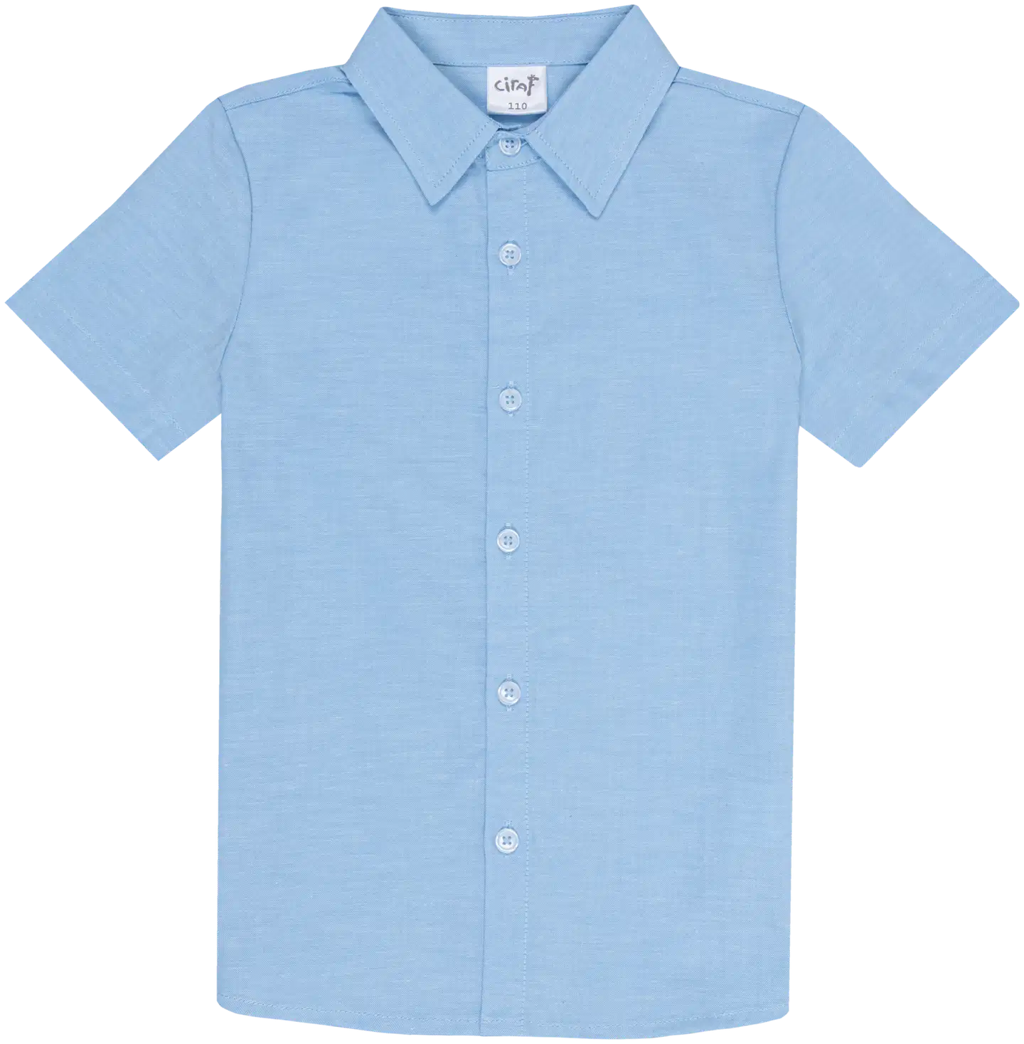 Ciraf lasten lyhythihainen kauluspaita 25pc261624 - Blue - 1