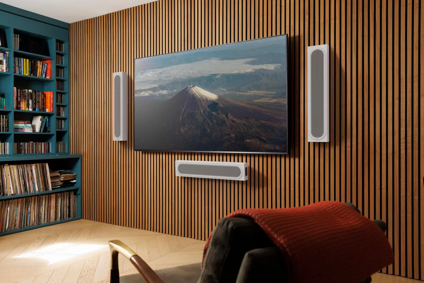 Monitor Audio Radius On-Wall 4G seinäkaiutin SRAD4GOWSW valkoinen - 4