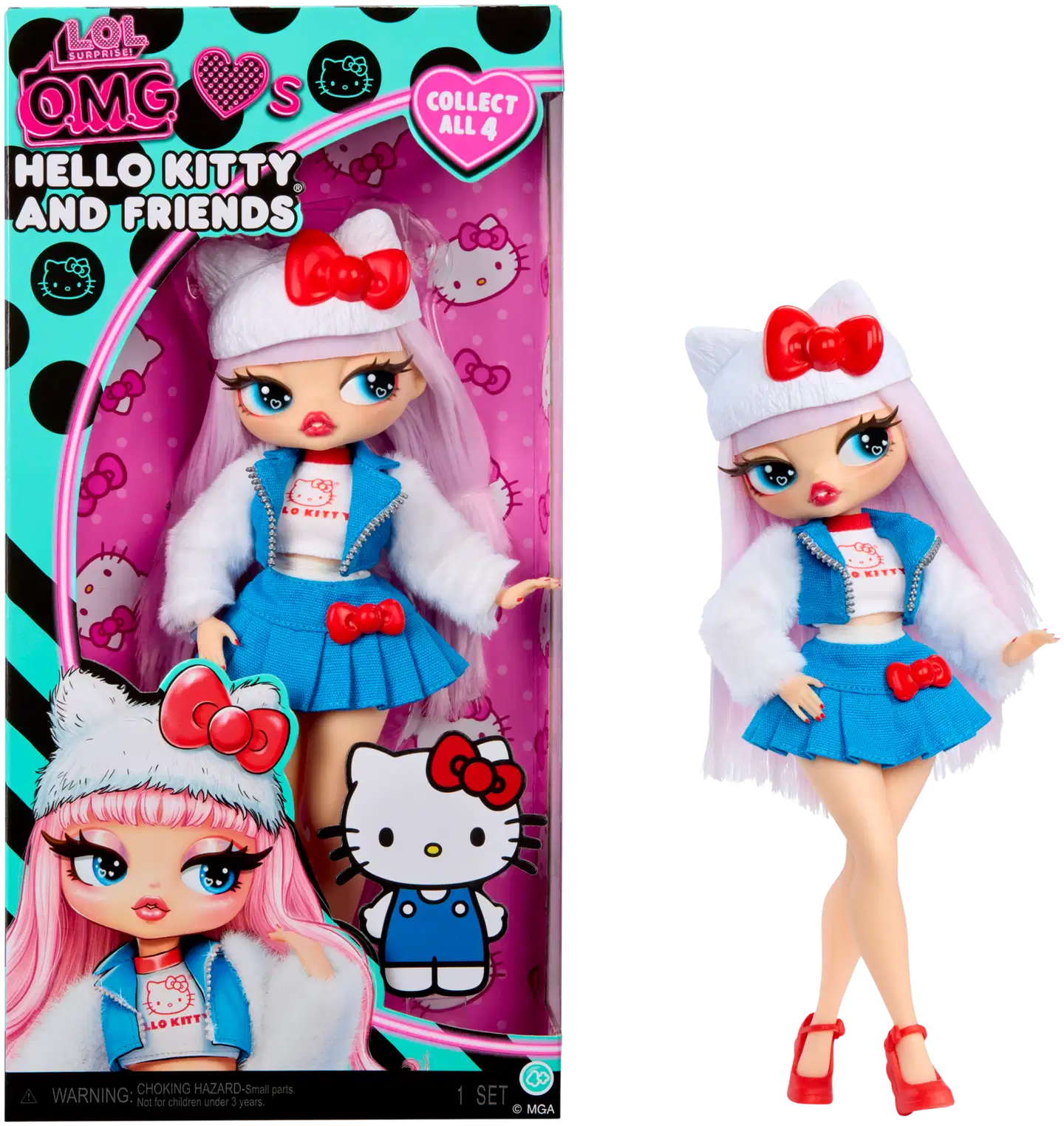 L.O.L. OMG Hello Kitty Muotinukke - 2