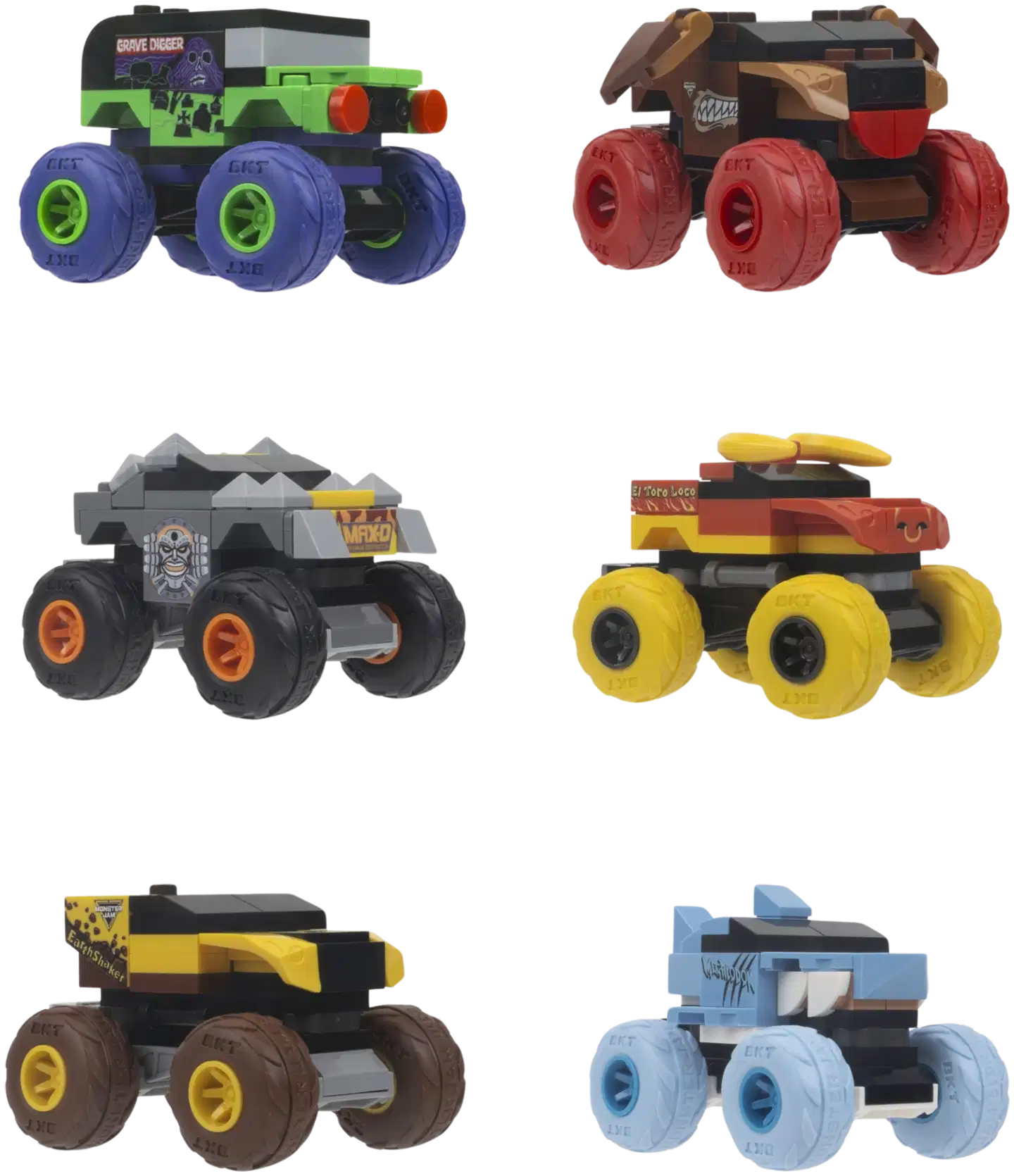 BLDR Monster Jam rakennettava monsteriauto