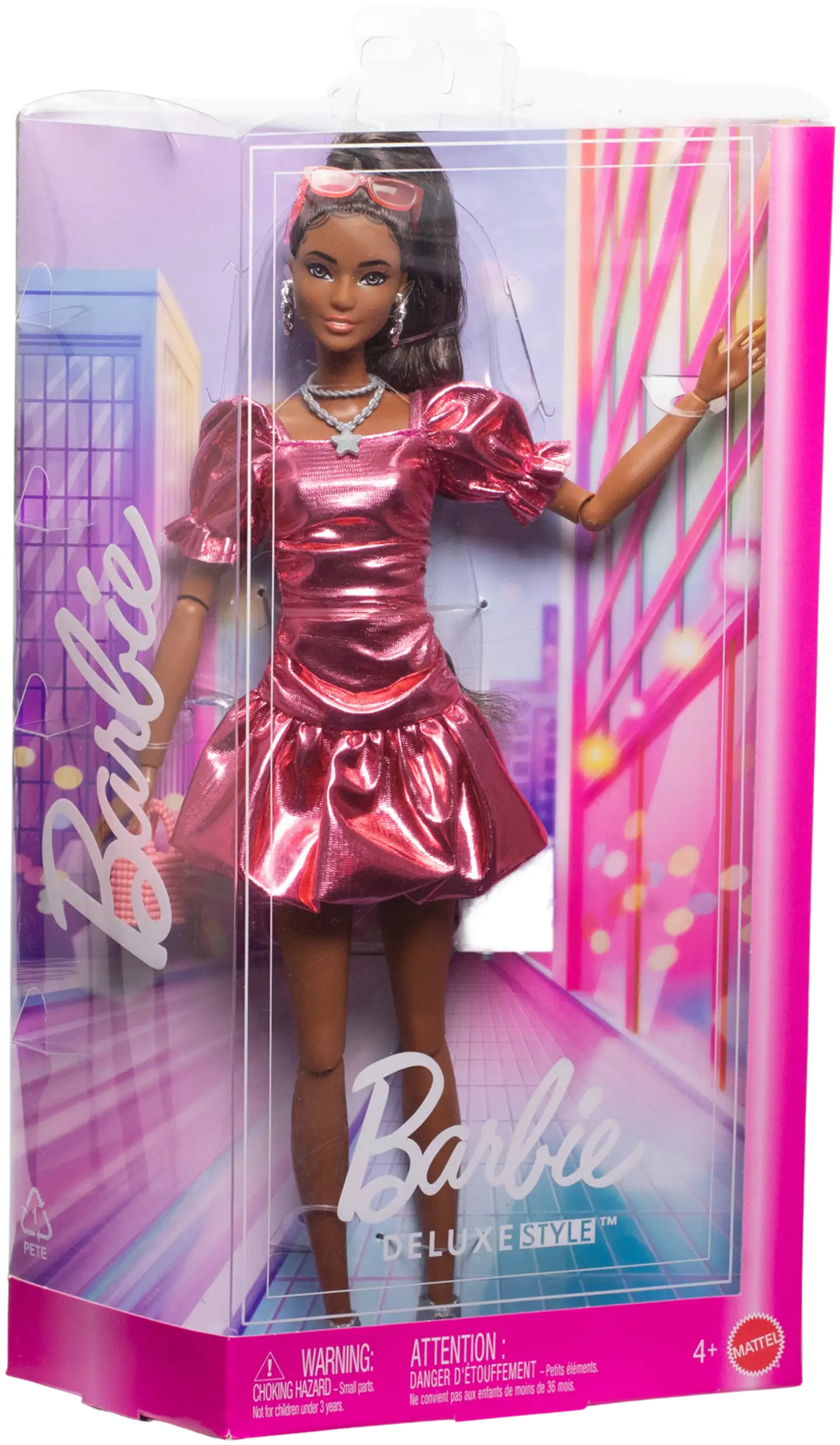 Barbie Deluxe Style Pinkissä Mekossa - 3