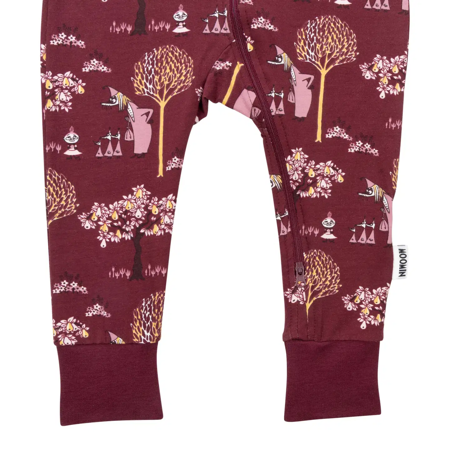 Muumi vauvojen pyjama Vilijonkka 593267 - burgundi - 5