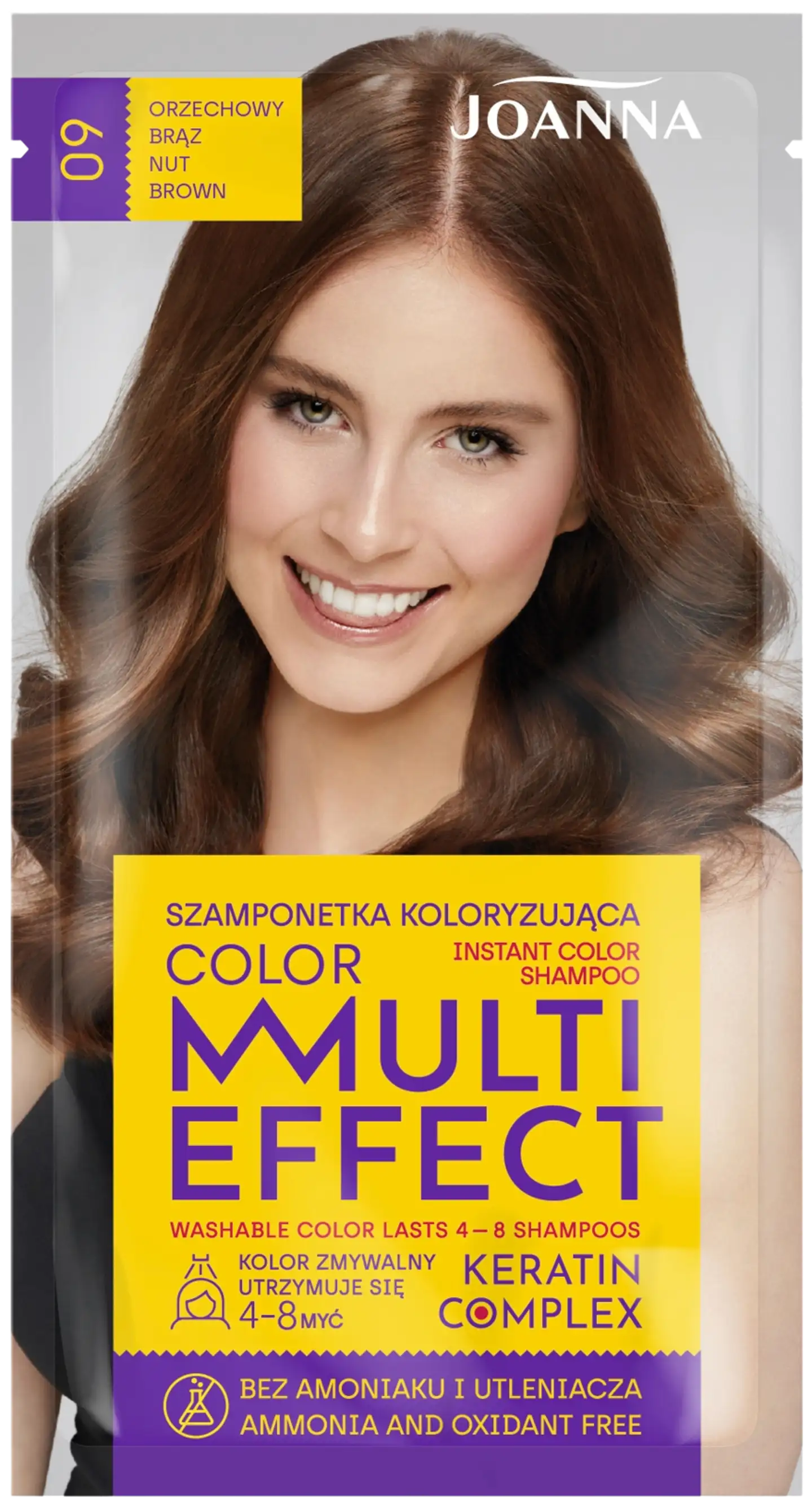 Multi effect shampoo Nut Brown 09