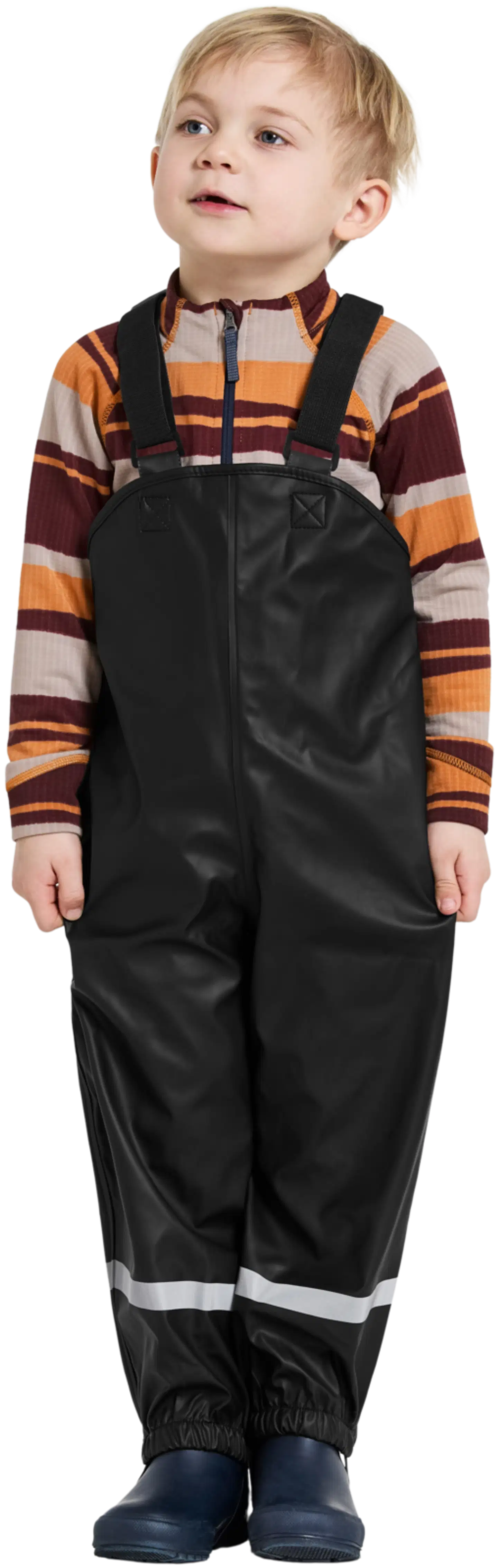 Didriksons lasten sadehousut Plaskeman - BLACK - 3