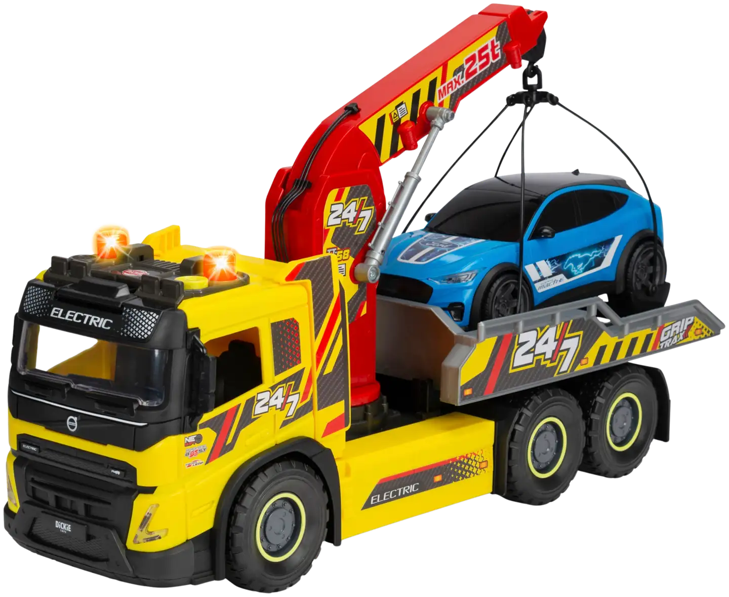 Dickie Toys Volvo FMX hinausauto, 54 cm, valo- ja äänitoiminnoin - 2