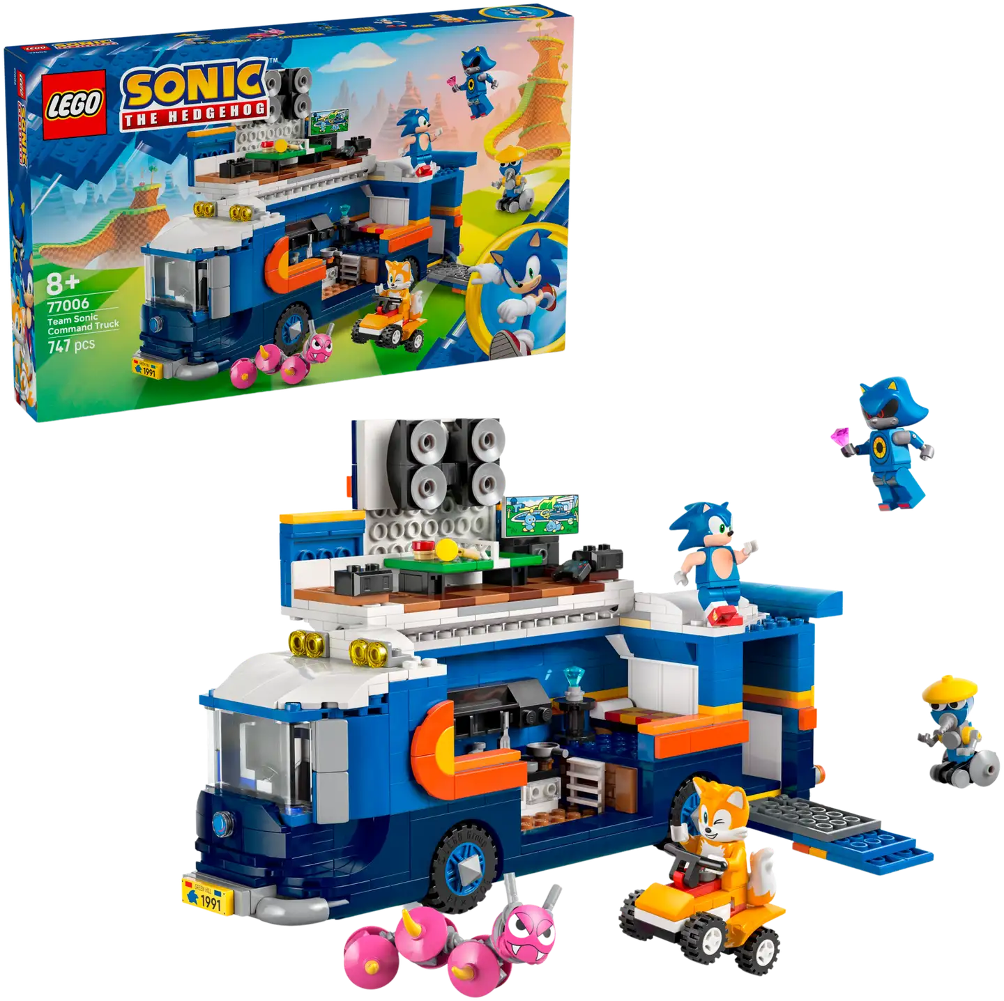 LEGO Sonic 77006 Sonic-tiimin liikkuva komentokeskus - 1