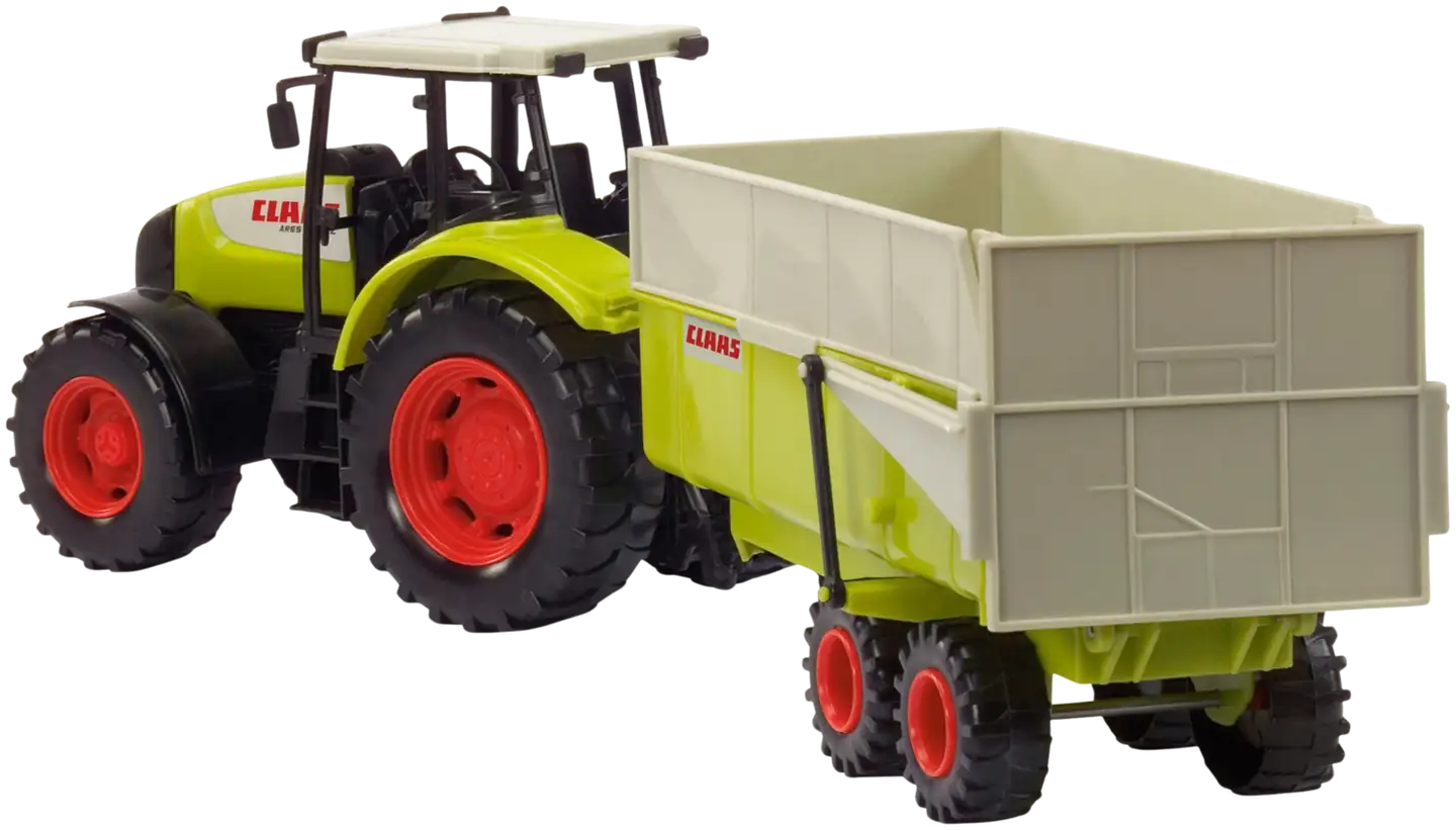 Dickie Toys CLAAS Ares traktori ja peräkärry - 3