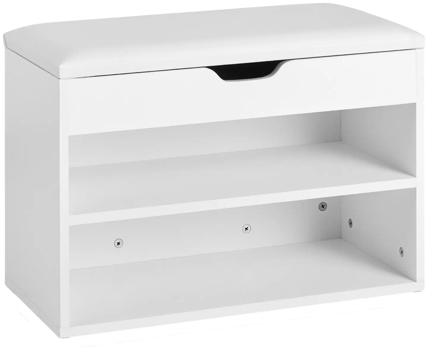 SoBuy kenkäpenkki valkoinen FSR25-W - 3