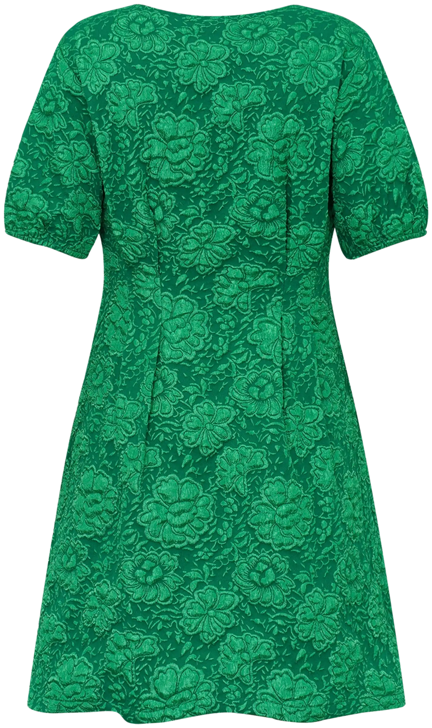 WKLY. naisten lyhyt juhlamekko 86244 - Green - 2