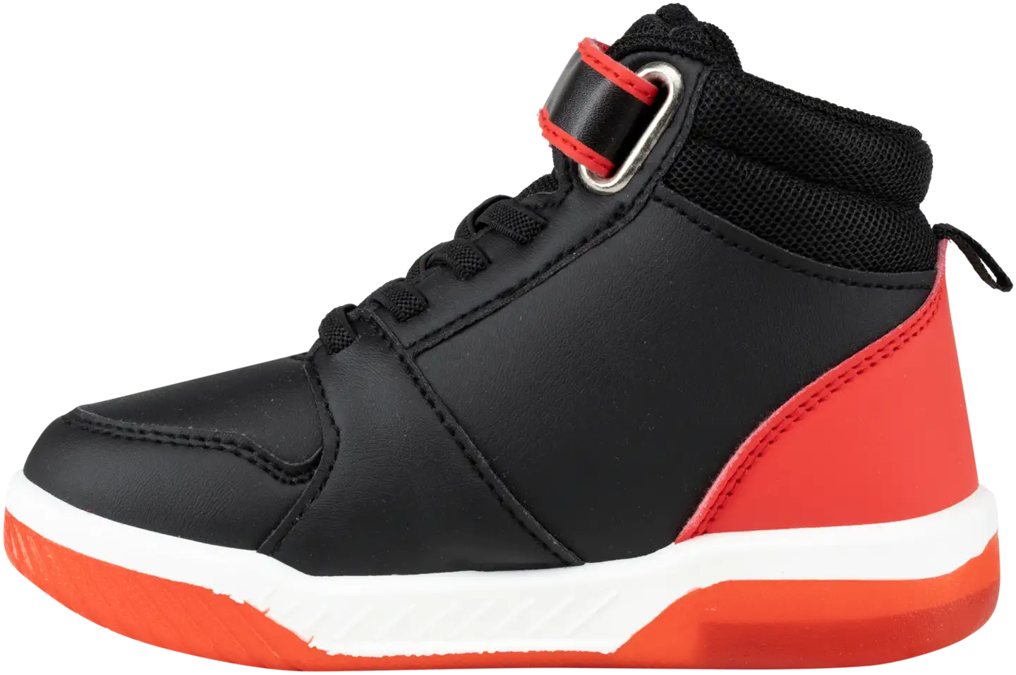 Spider-Man lasten midvartiset vilkkutennarit SP01433 - BLACK/RED - 4