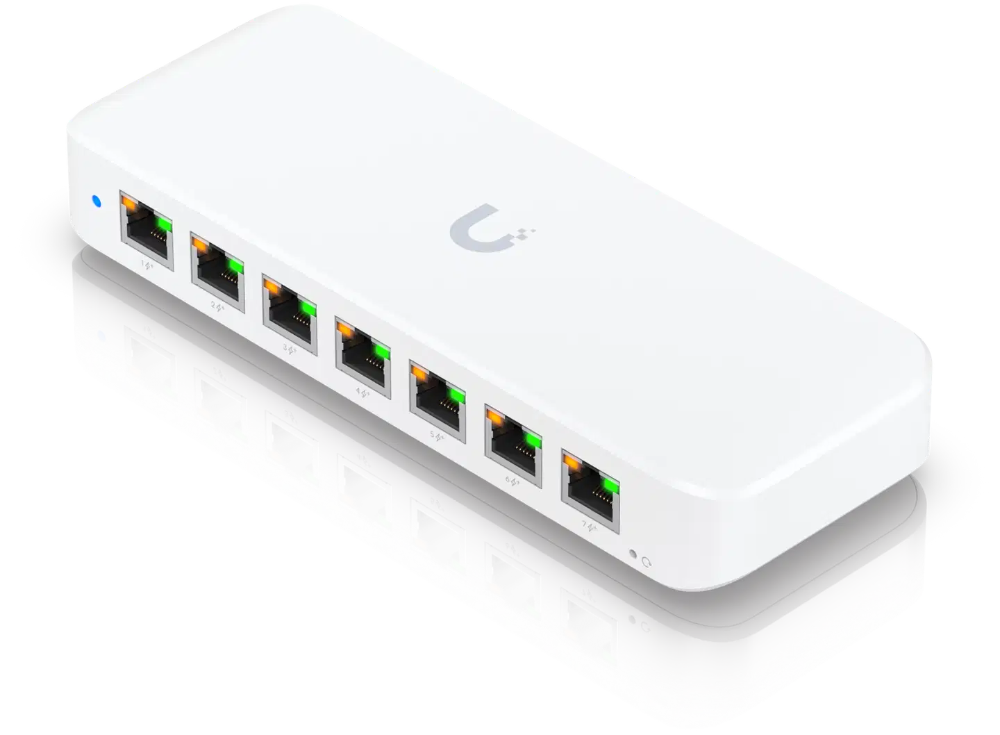 Ubiquiti 8-porttinen GbE PoE+ -kytkin 210W teholla USW-Ultra-210W - 5