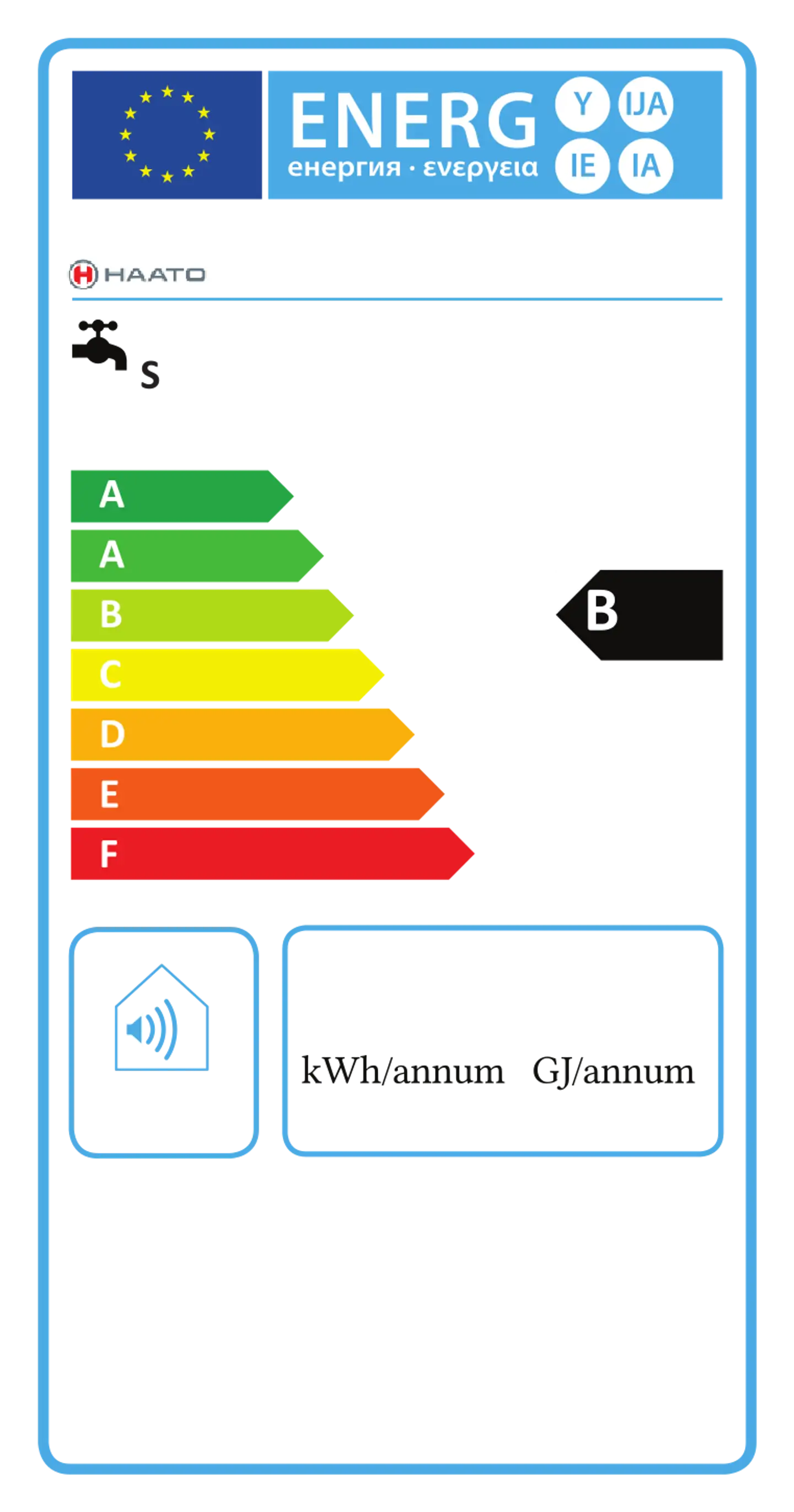 Haato käyttövedenlämmitin HK 35 2 kW - 2