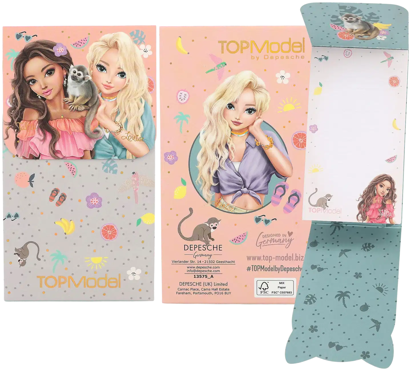 TOPModel muistilehtiö magneettikiinnityksellä - 5