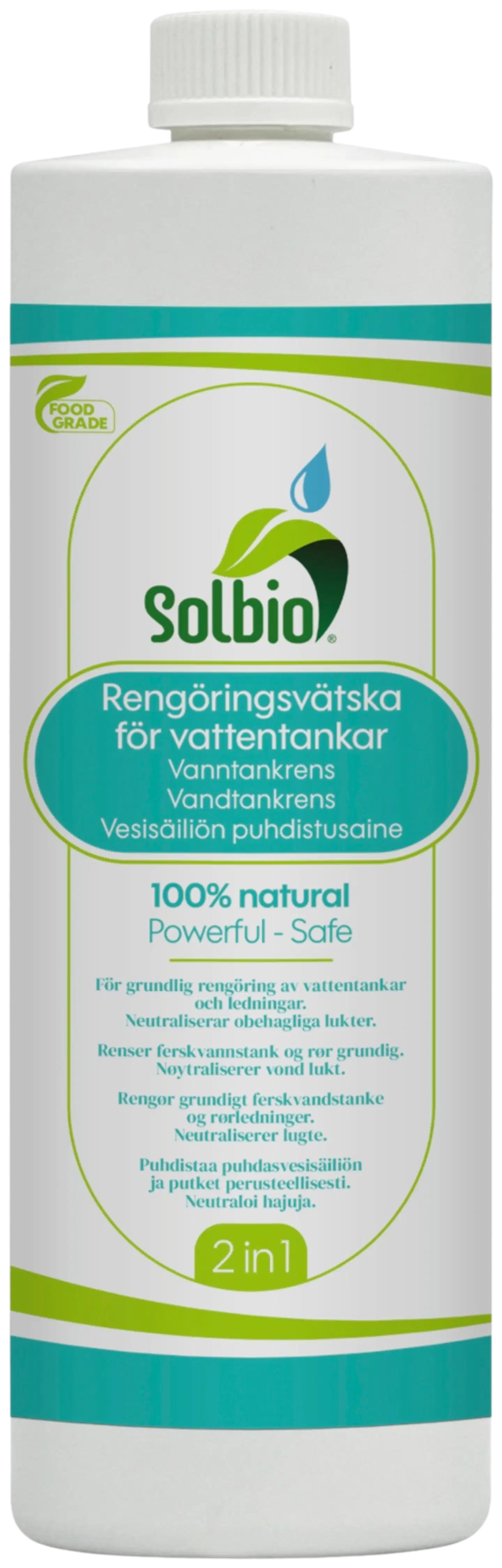 Solbio Vesitankin Puhdistusaine Solbio Clean-Watertank Cleaner 1L