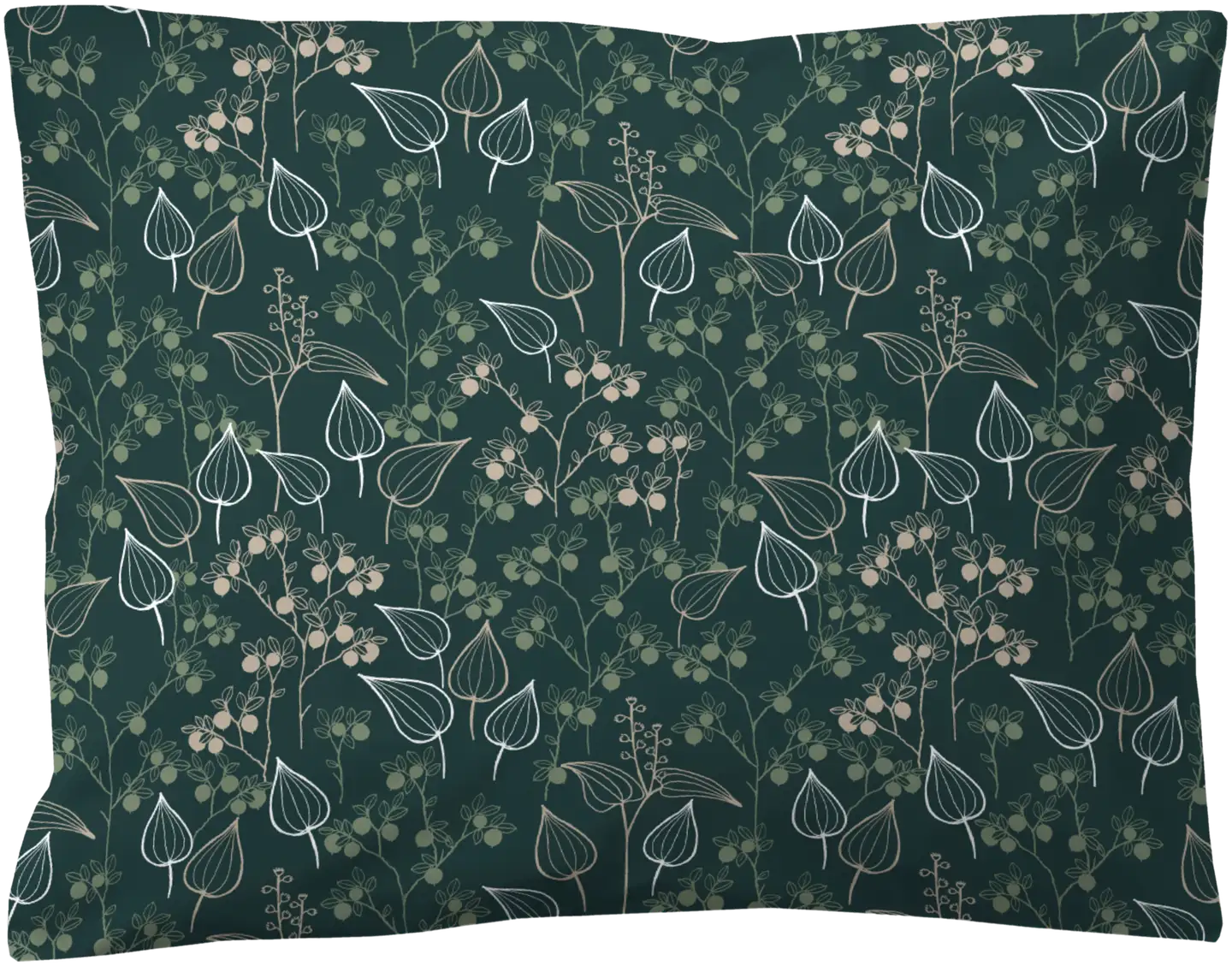 Finlayson tyynyliina Mustikka 50X60 tumma vihreä - 1