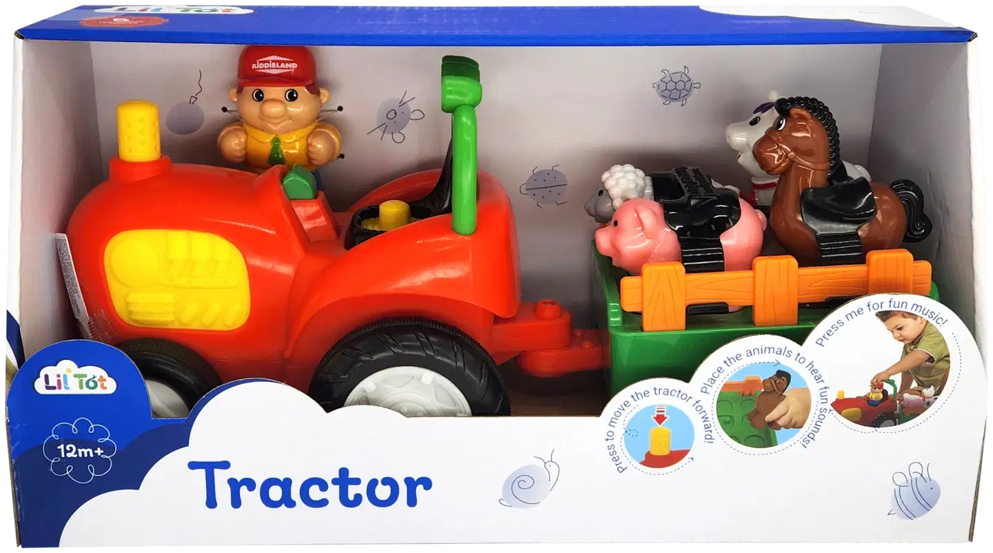 Lil' Tot traktori ja perävaunu - 2