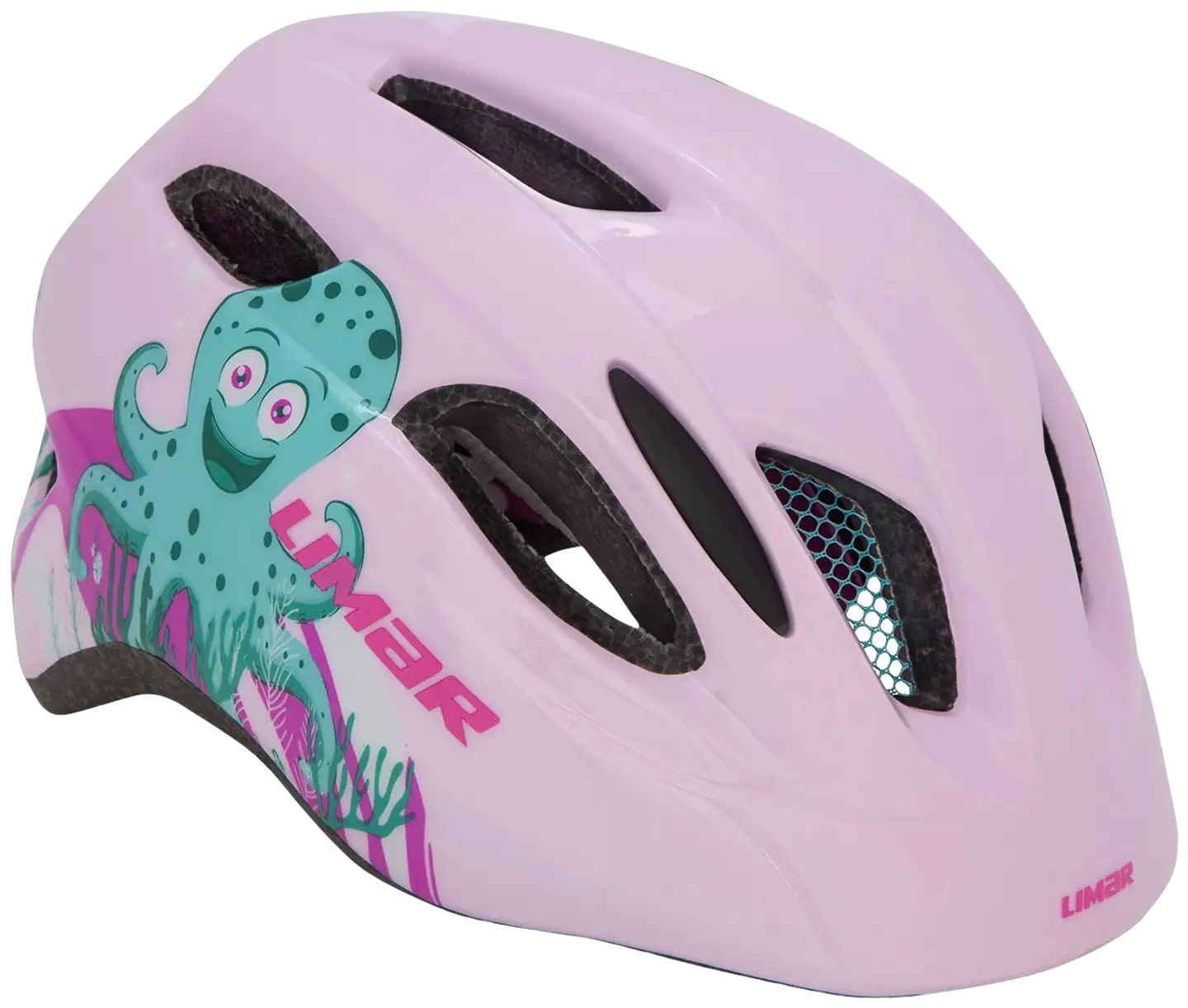 Limar lasten ensikypärä 46-52 kid pro s octopus pink