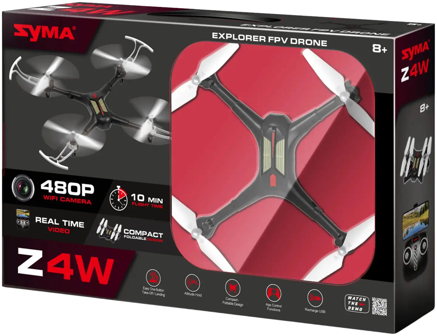 Syma RC-drone Z4W Explorer FPV Black - 2